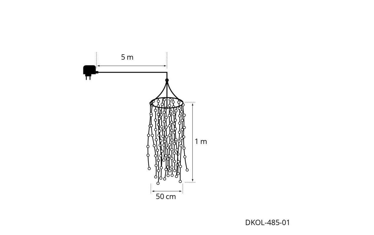 STT Adventskranz »Pine hanging wreath«