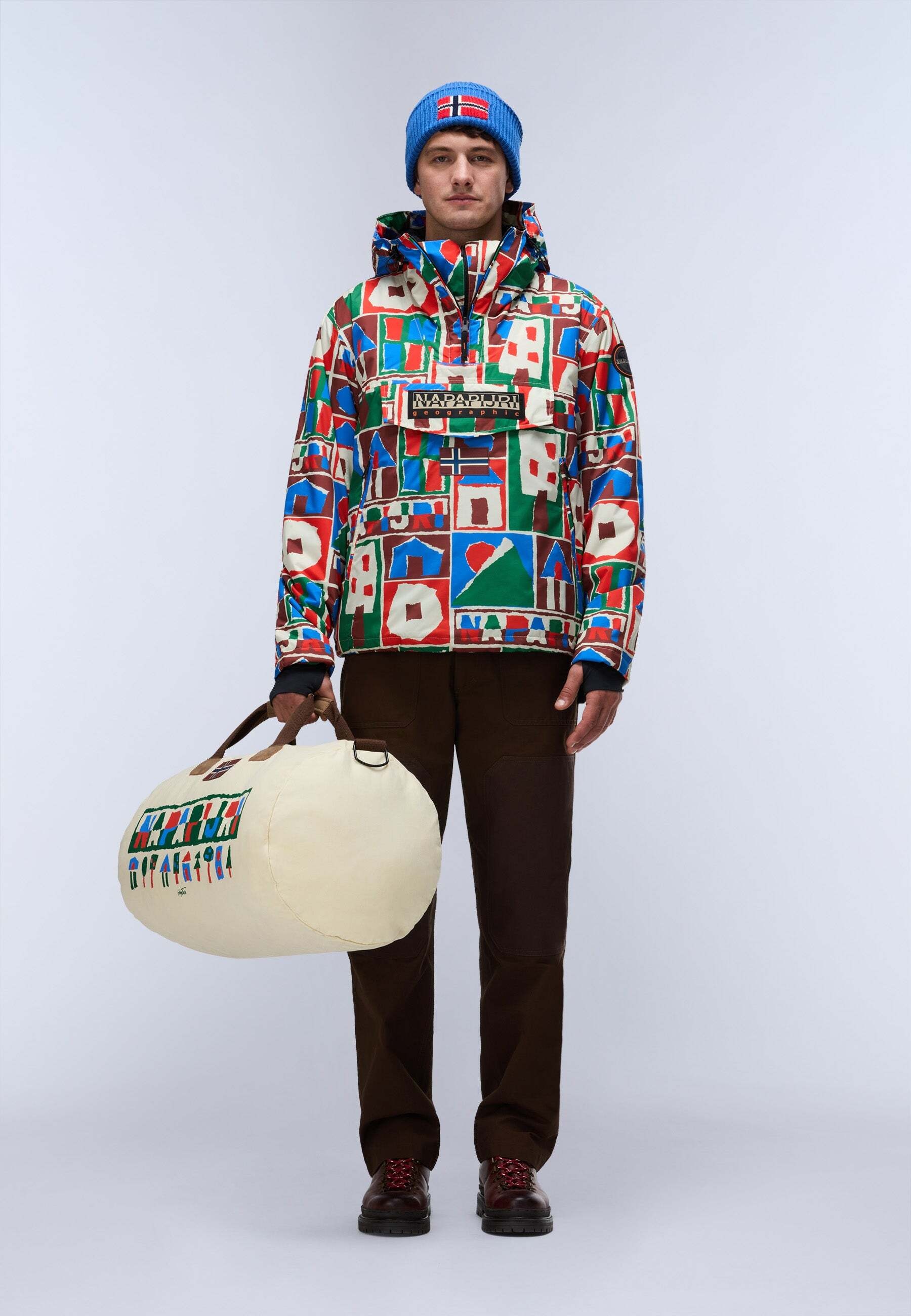 Napapijri Veste de pluie »Napapijri Anorakjacke RF NEXT AOP 1«
