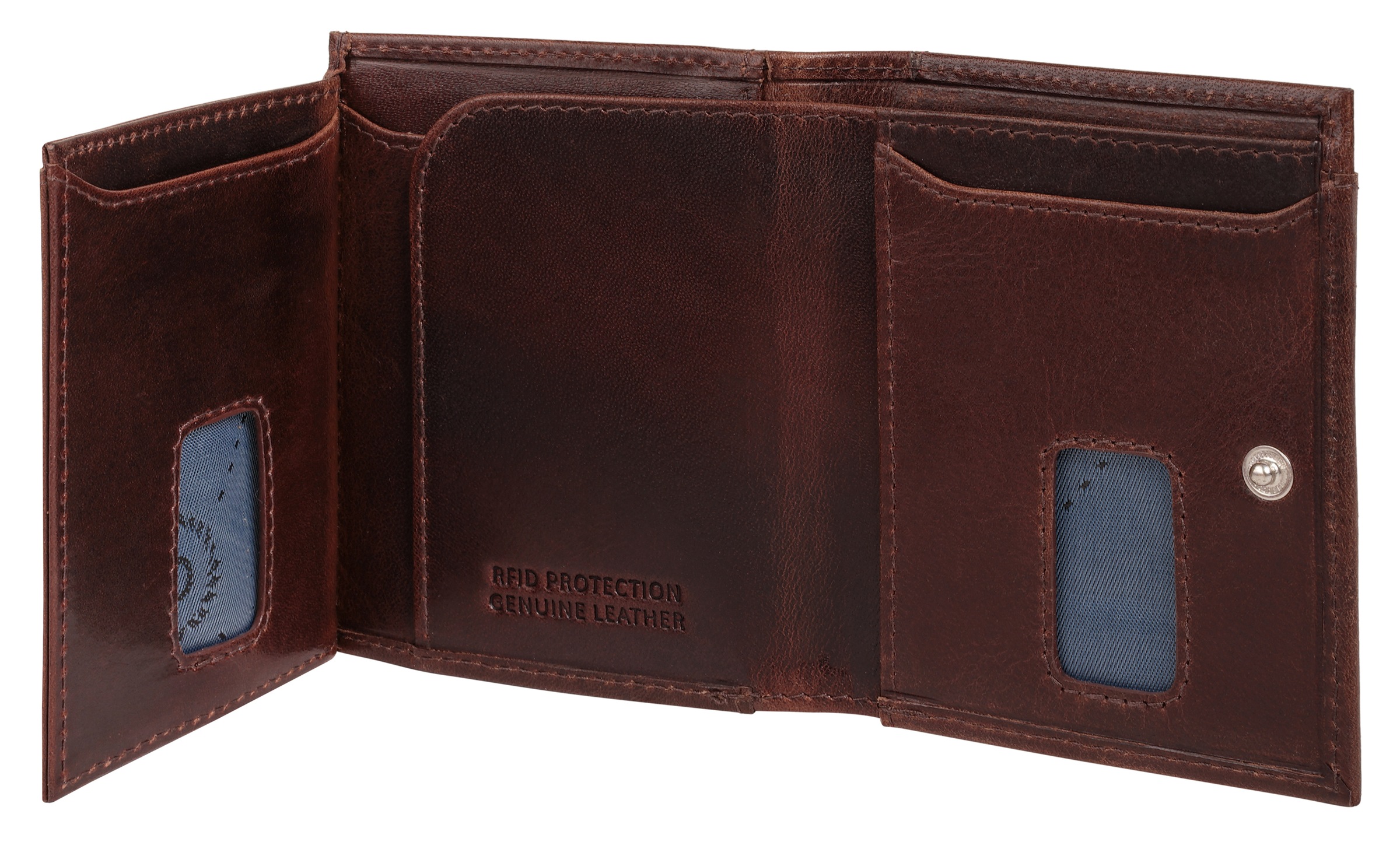 bugatti Porte-monnaie »BUGATTI Herren, Damen SECURE SLIM echt Leder« cuir véritable