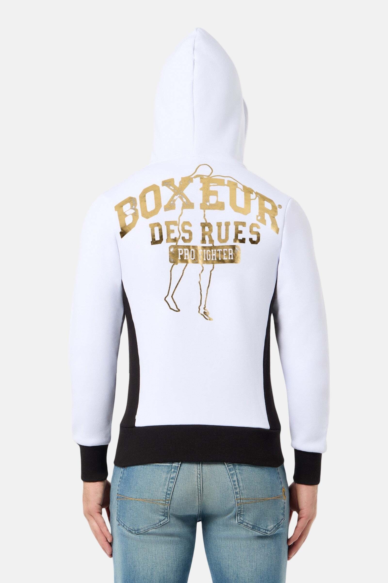 BOXEUR DES RUES Veste sweat »BOXEUR DES RUES Sweatjacke Hooded Full Zip Sweatshirt«