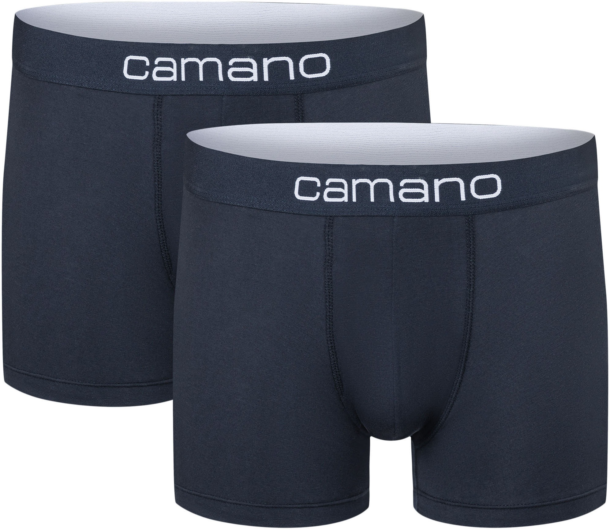 Camano Boxershorts »comfort« 6er Pack,  mit Stretch-Logobund