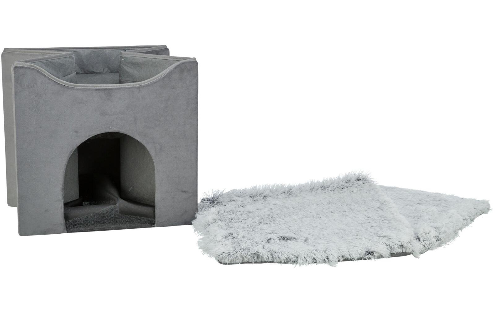 TRIXIE Grotte de sommeil »Höhle Harvey« Pliable, incl. coussin, antidérapant et rangement peu encombrant