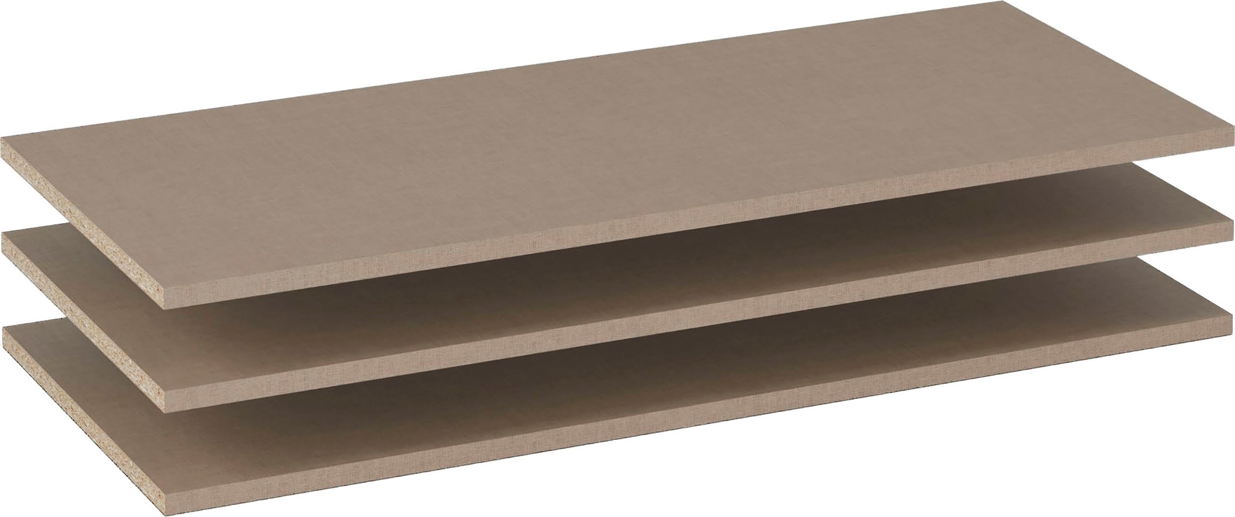 rauch Tablette de rangement »Zubehör für Schränke der Serie MINOSA Schranktiefe 41 bzw. 48 cm« lot de 2, largeur 88 cm, profondeur 37 cm