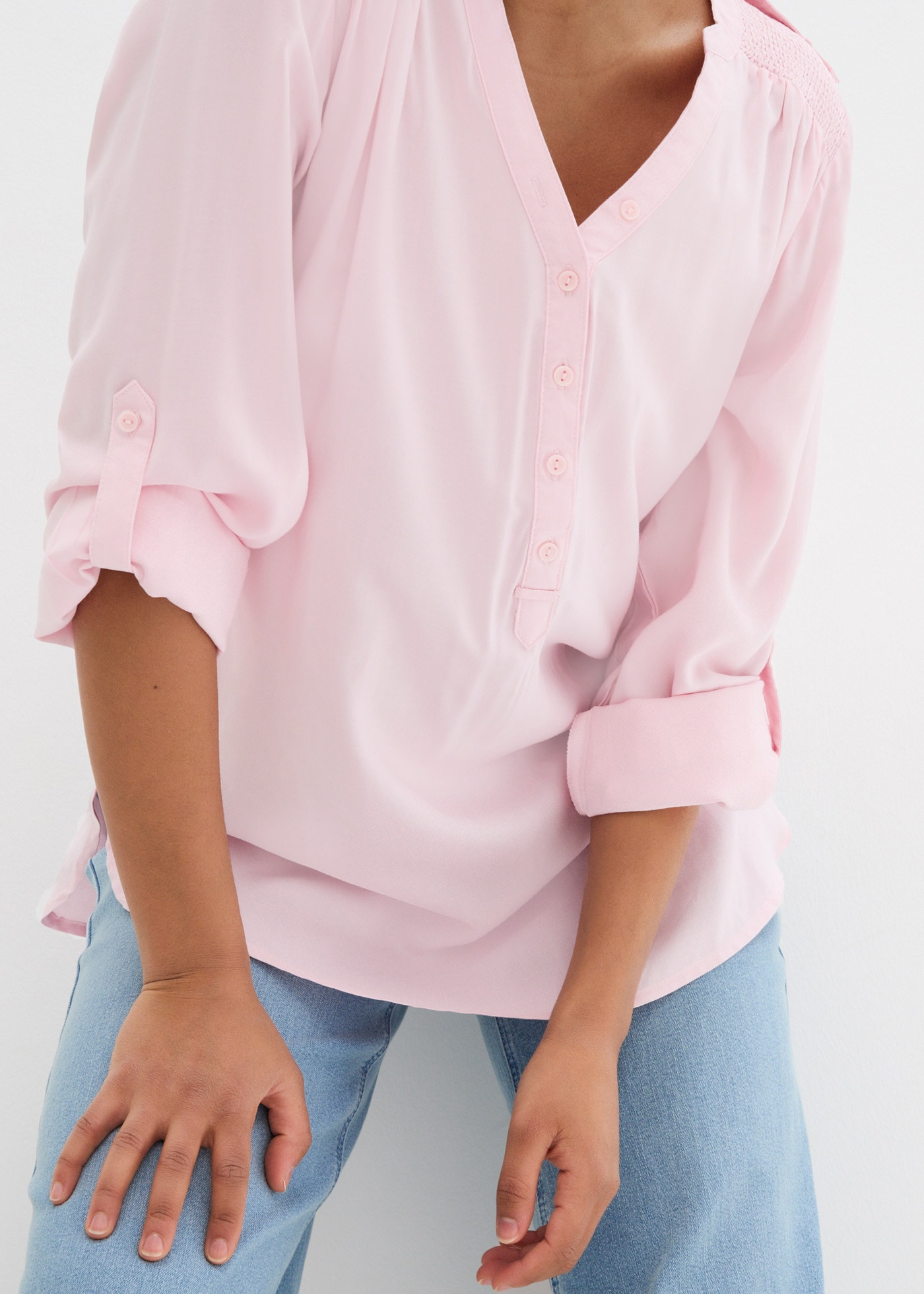 bonprix Tunique »Tunikabluse aus softer Viskose« Tunikabluse aus softer Viskose