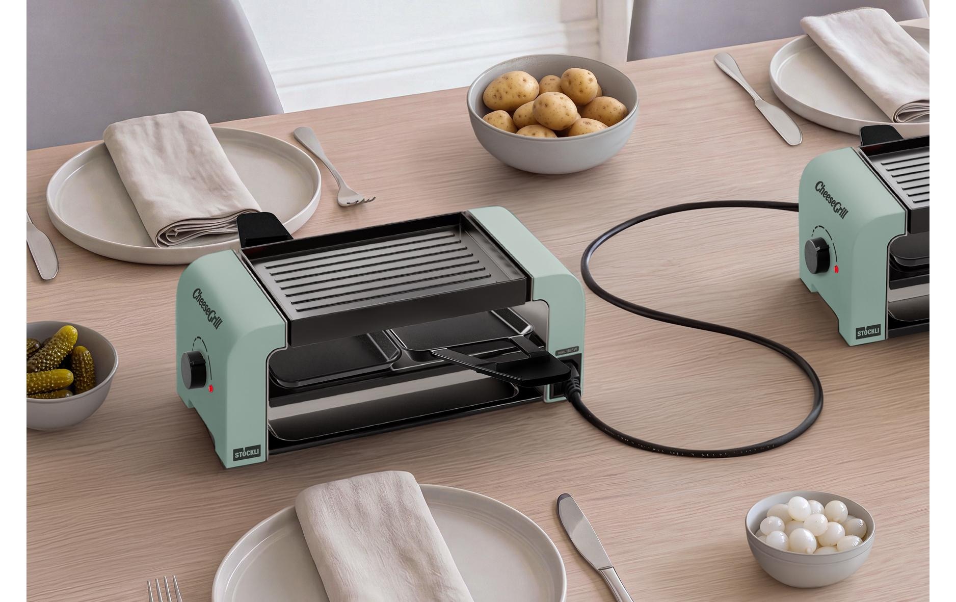 Stöckli Raclette »Stöckli CheeseGrill 2 Connect 2 Personen«