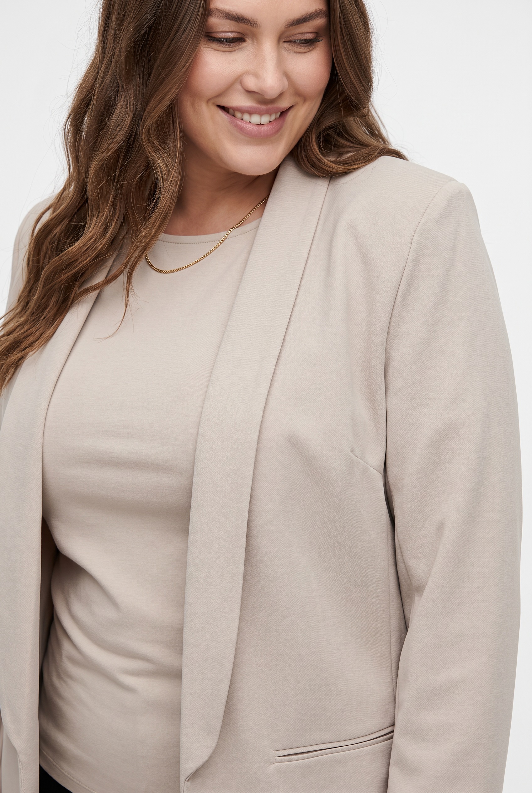 ONLY CARMAKOMA Veste blazer »CARPOPTRASH-ELLY LIFE L/S BLAZER TLR«