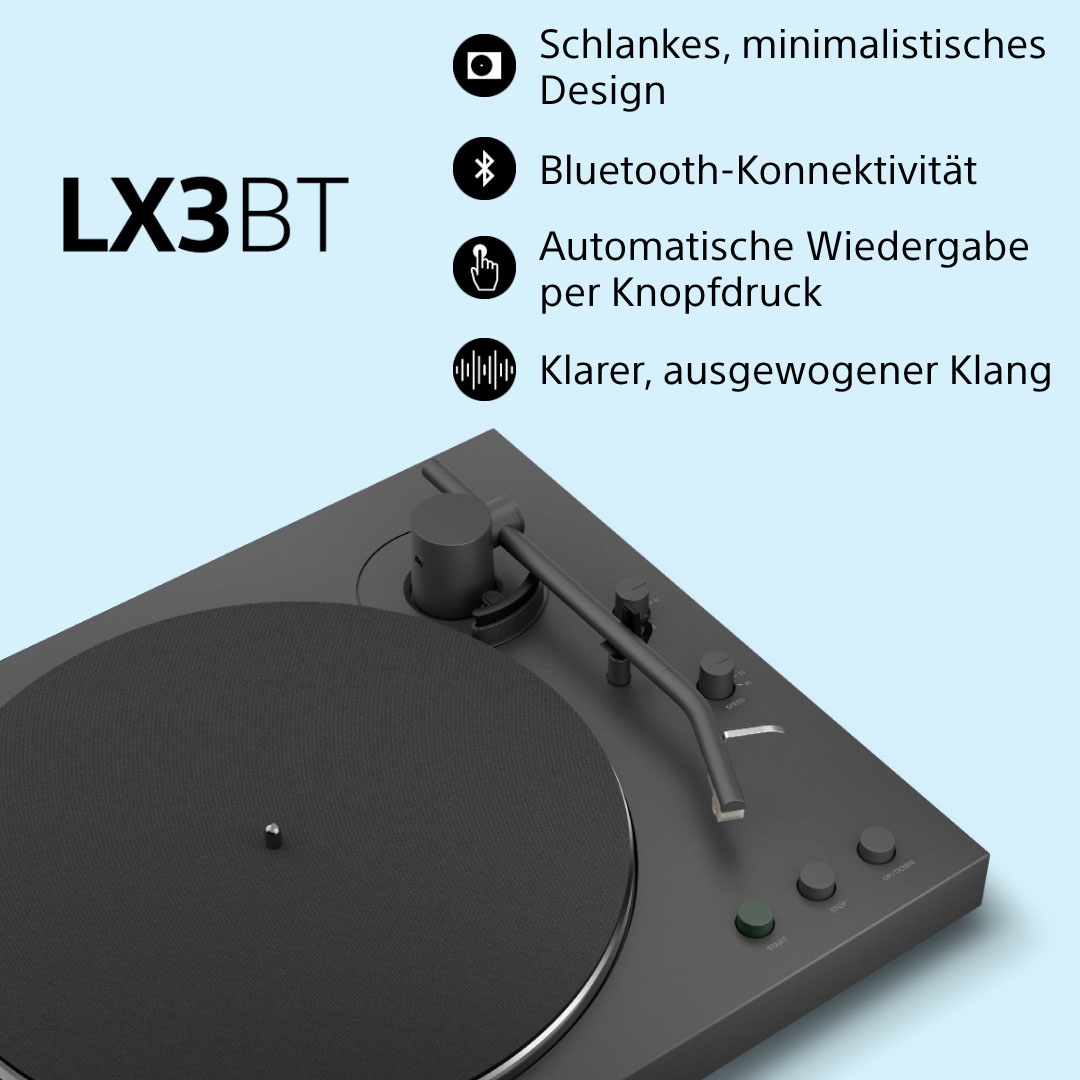 Sony Tourne-disques »PS-LX3BT«