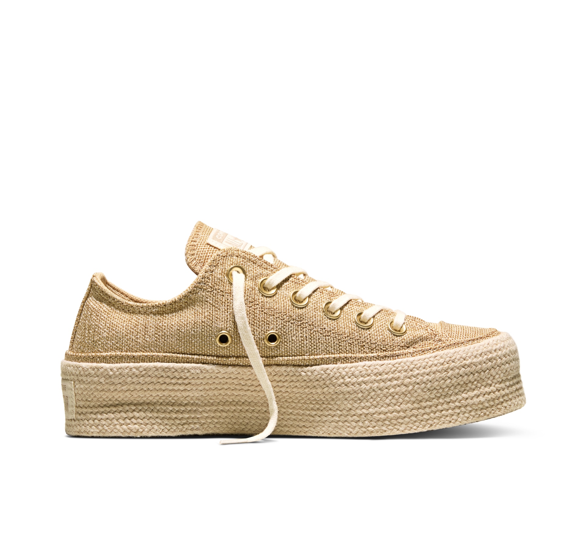 Converse Sneakers »CHUCK TAYLOR ALL STAR LIFT ESPADRILLE«  style sportif, avec semelle extérieure profilée, avec lacets
