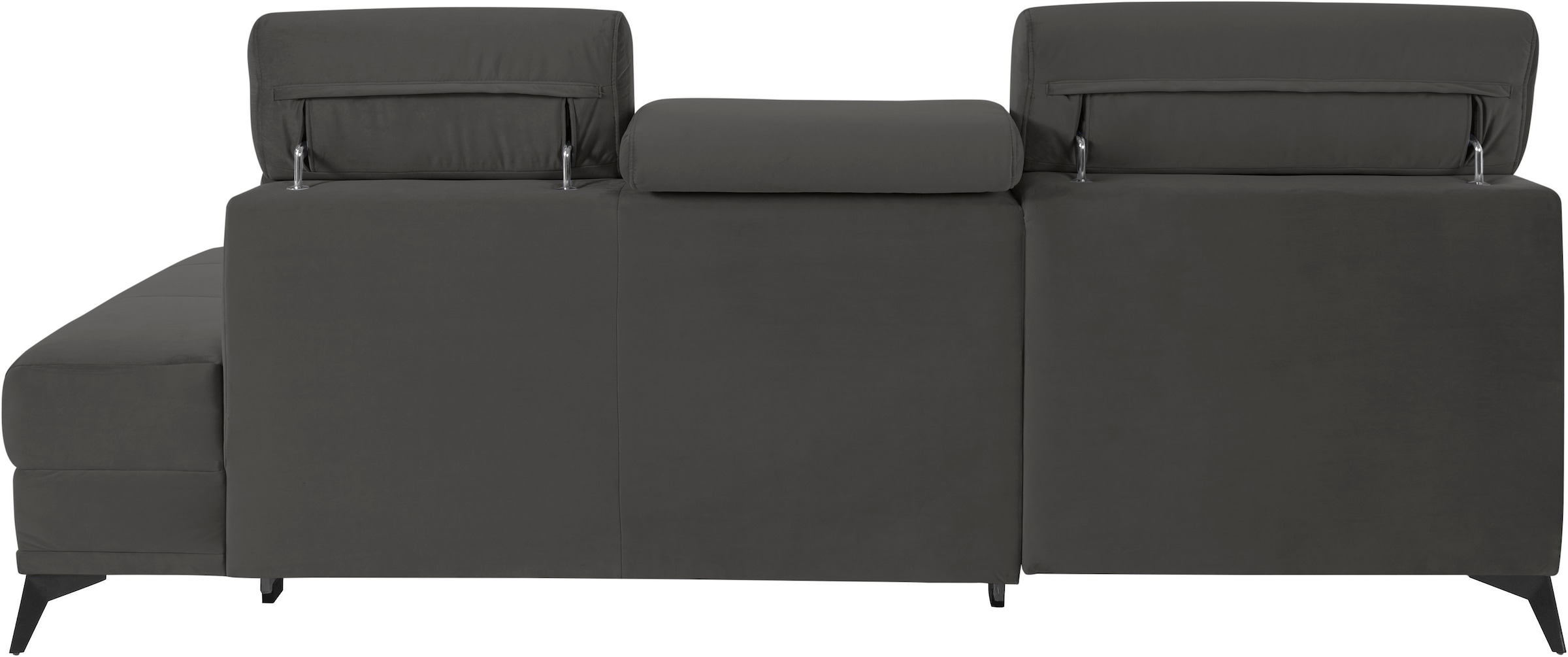 Home affaire Ecksofa »Cardiz L-Form« inkl.Kopfteilverstellung und Federkern wahlweise mit Bettfunktion