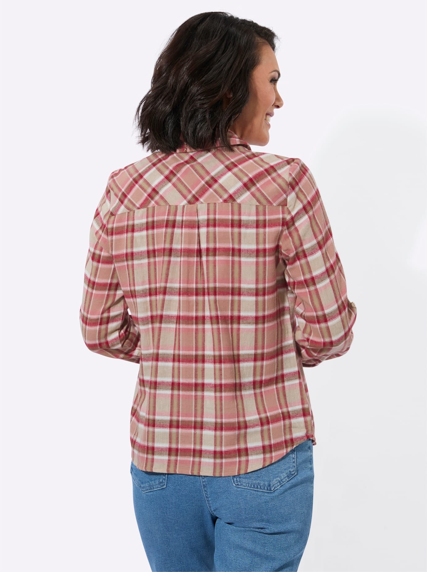 Casual Looks Blouse en flanelle
