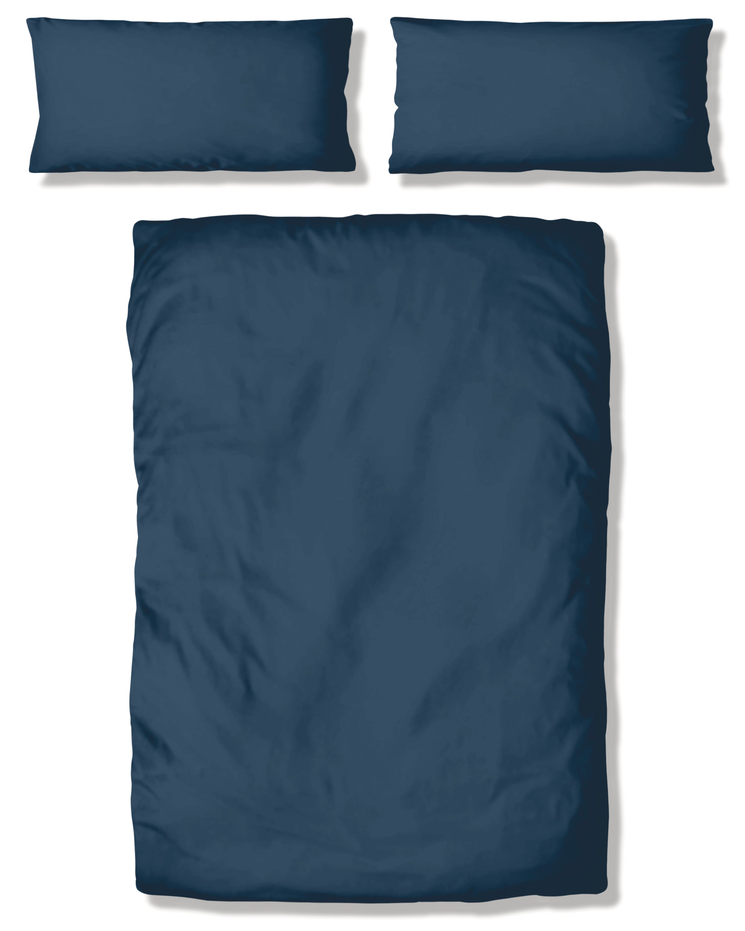 GOODproduct Bettwäsche »Desner 100% Microfaser, extra weich, allergikerfreundlich« 2 Premium Qualität, uni, schnell trocknend, pflegeleicht, ab 135x200 cm