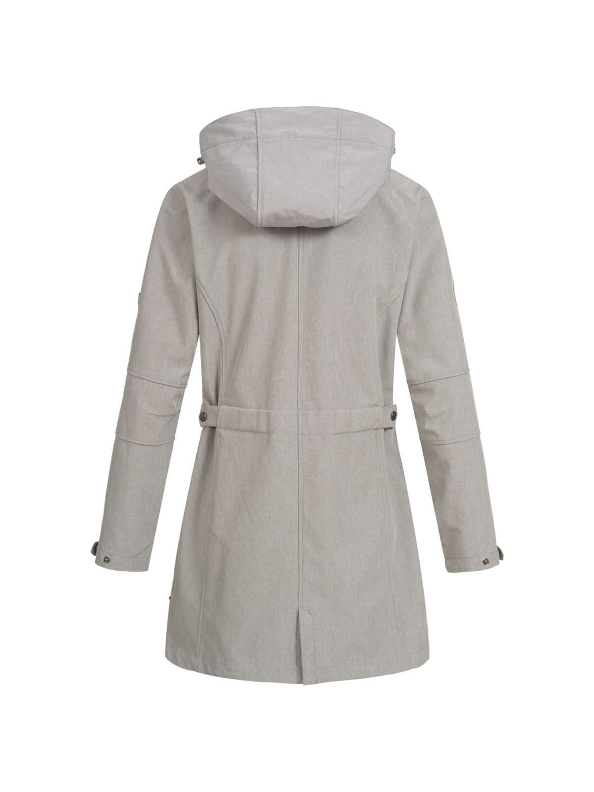 DEPROC Active Softshellmantel »GLACE SILVER LONG WOMEN« auch in Grossen Grössen erhältlich