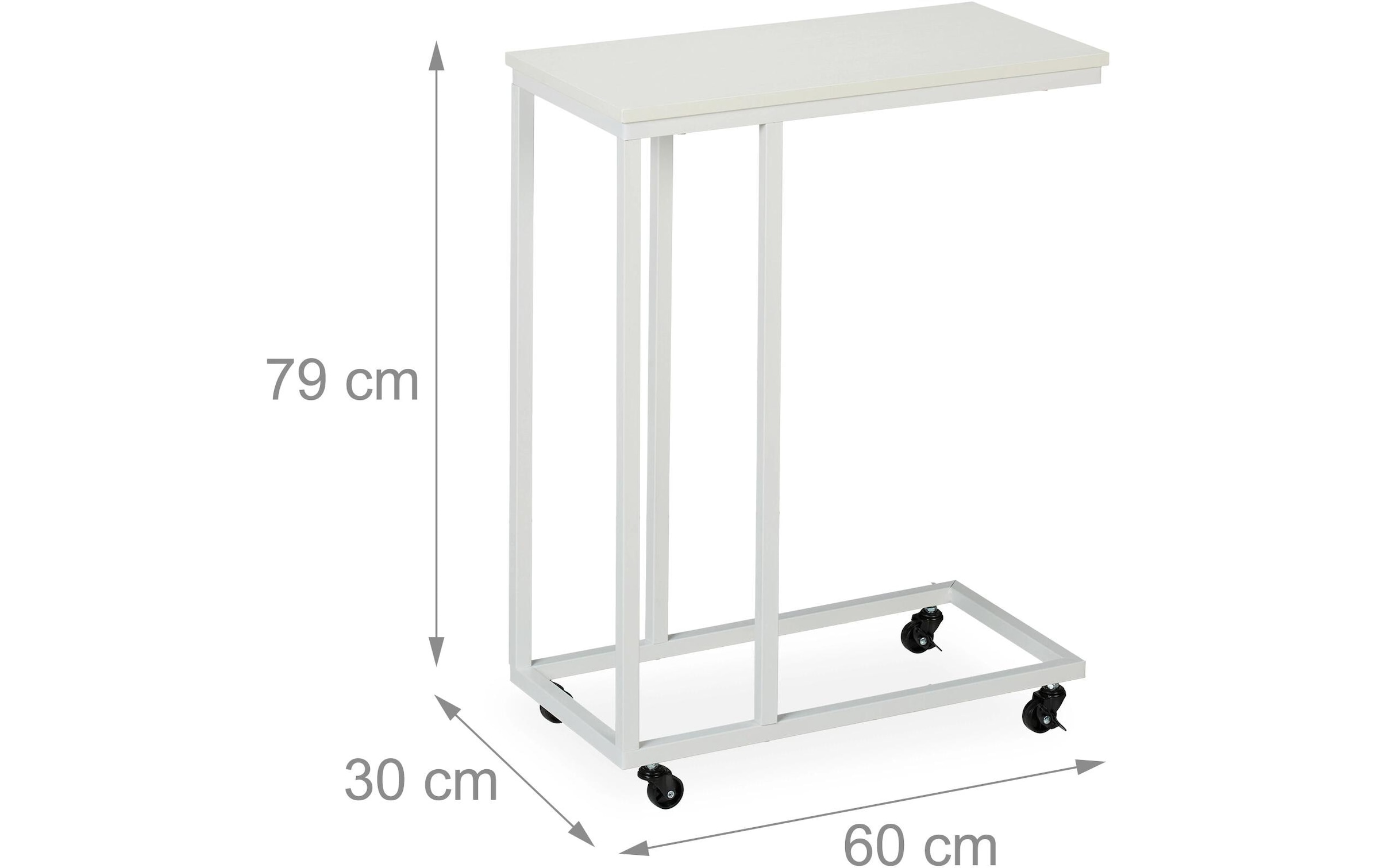 relaxdays Beistelltisch »60 x 79 cm«