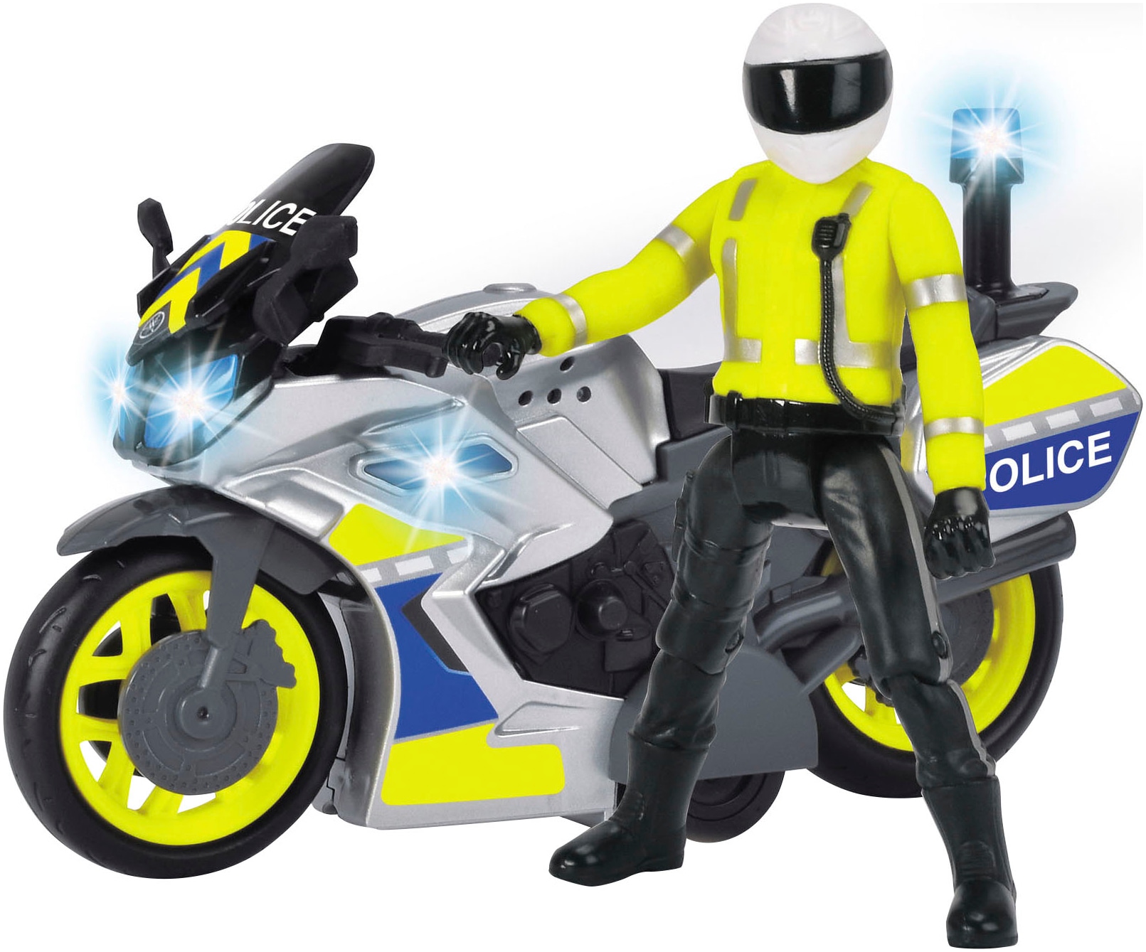 Dickie Toys Moto jouet »Police Bike« mit Licht und Sound