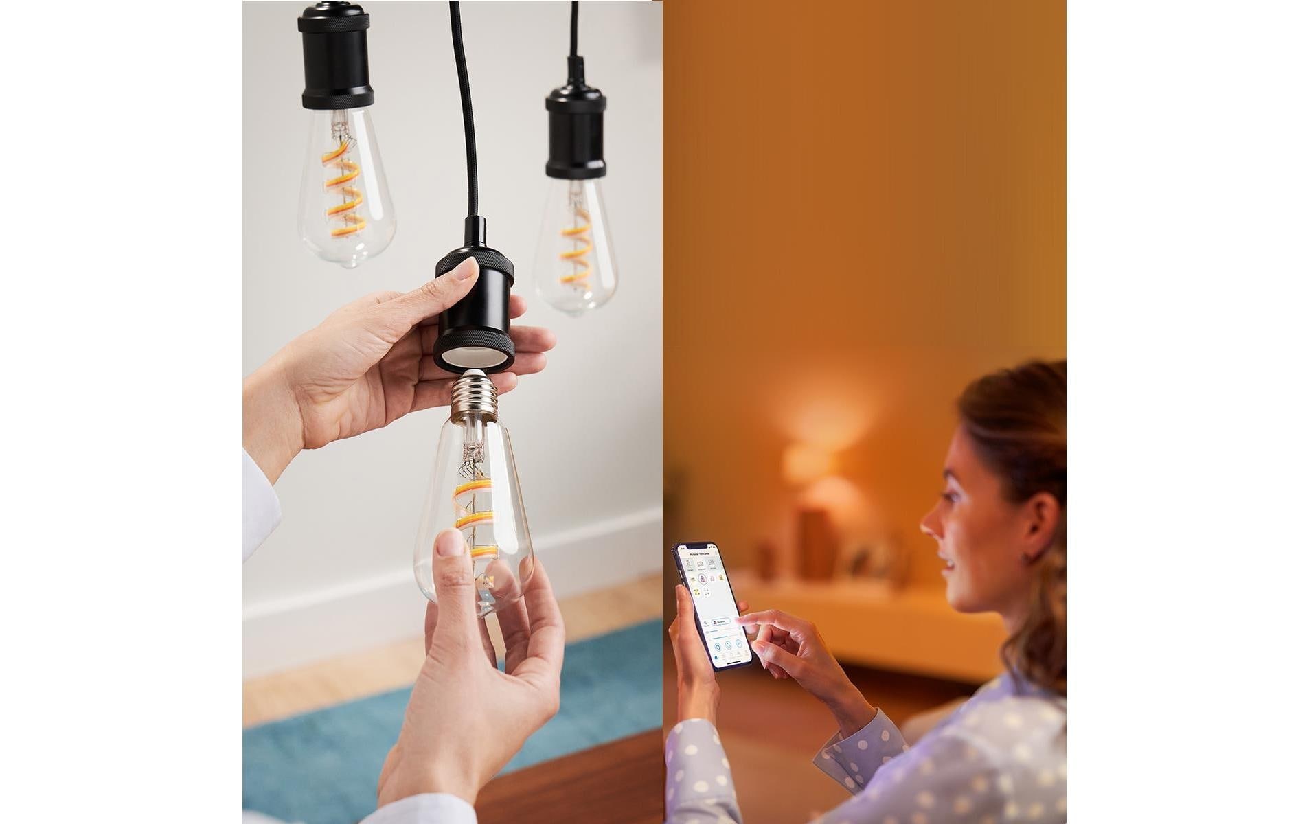 WiZ Lampe LED intelligente »6.3W 40W E27 ST6«