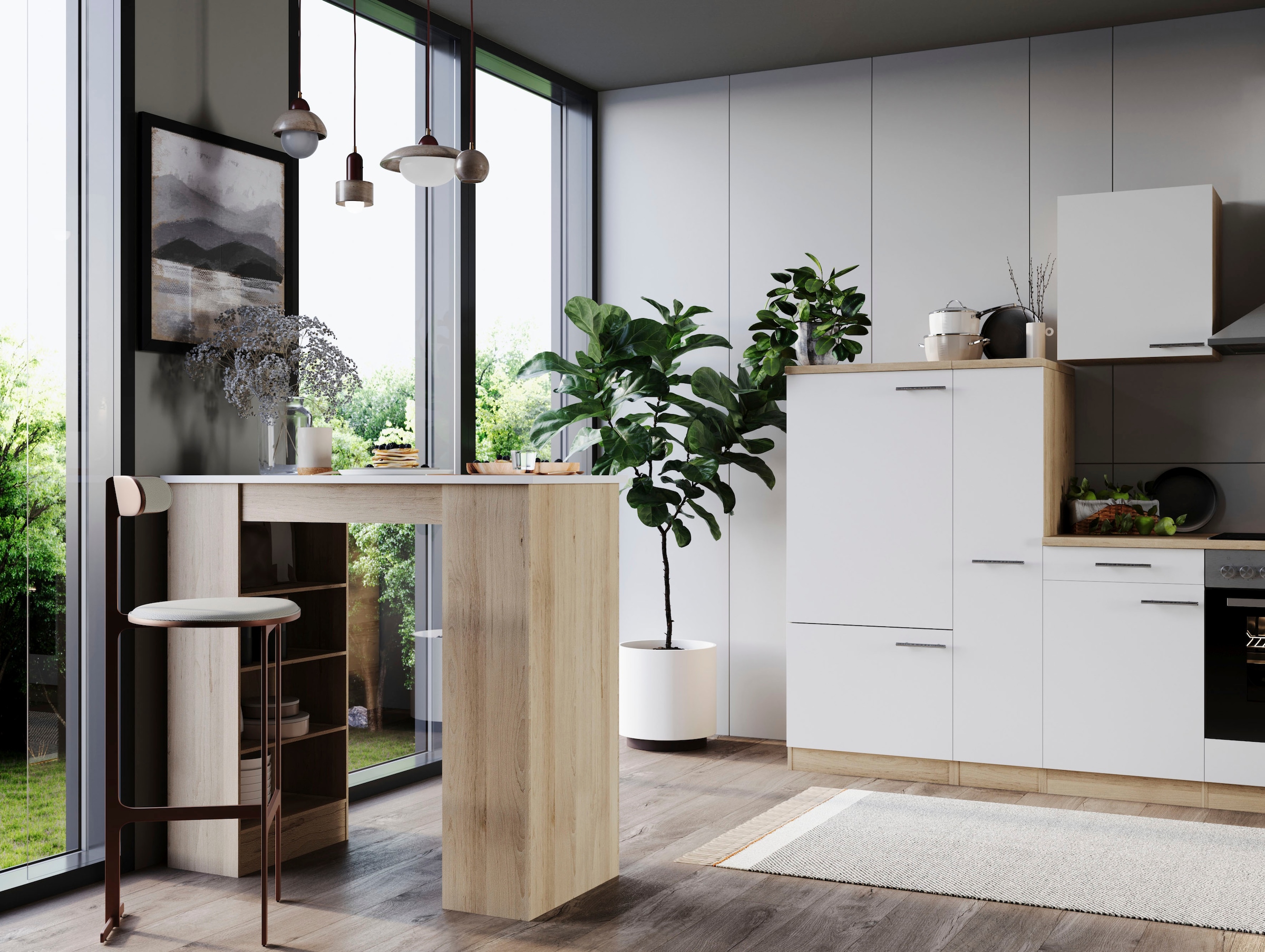 RESPEKTA Bartisch »Merle« Breite 103 cm, Belastbarkeit bis zu 40 kg