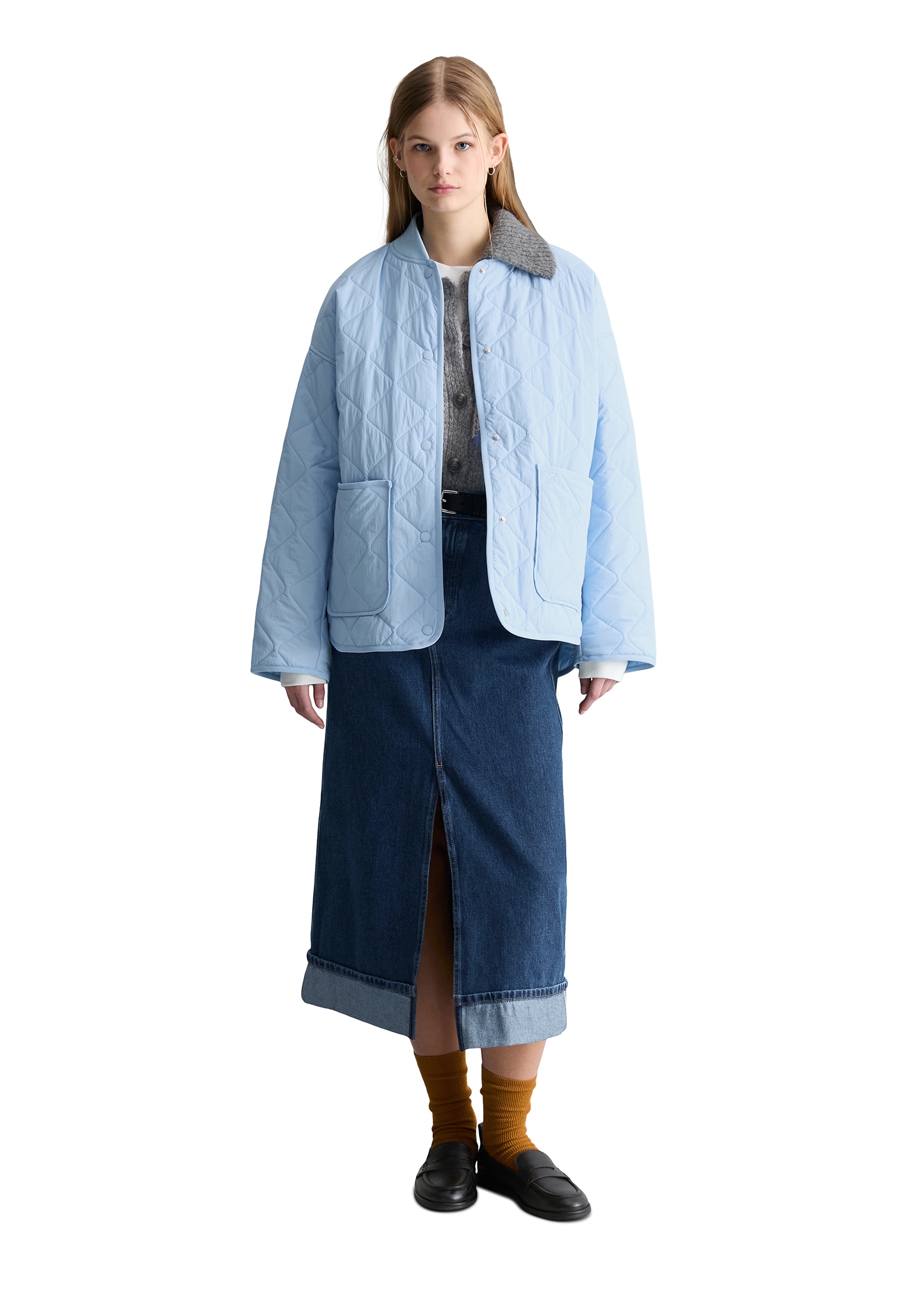Marc O'Polo DENIM Veste matelassée »regular fit aus recyceltem Nylon«