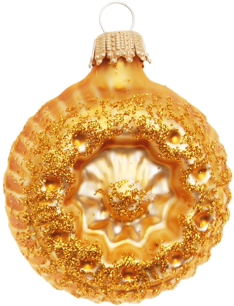 Krebs Glas Lauscha Décorations pour l'arbre de Noël »Glaskugelformen, Breite ca. 5 cm« décoration de Noël, boules de Noël en verre, boule de sapin de Noël