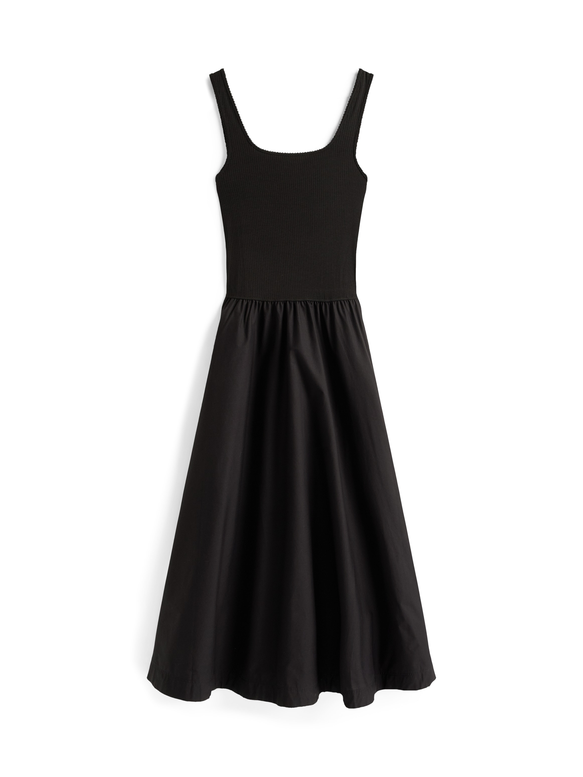 Tommy Hilfiger A-Linien-Kleid »5X2 RIB MIDI MIX F&F DRS«