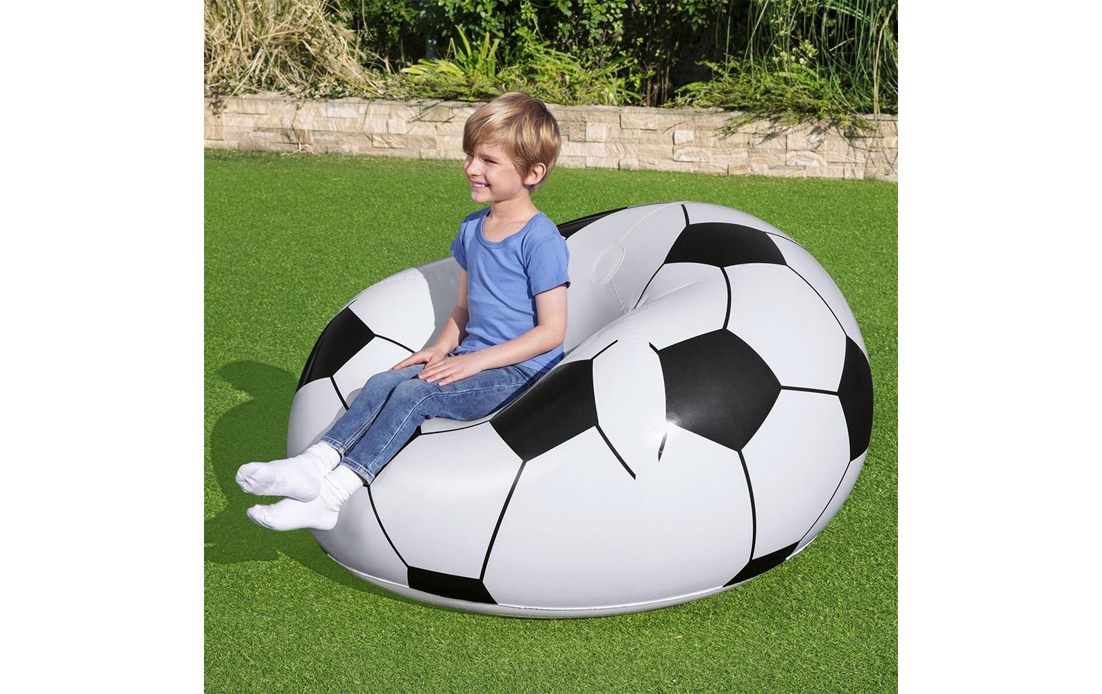 Bestway Fauteuil gonflable »Up, In und Over Fussball, 114 x 112 cm«