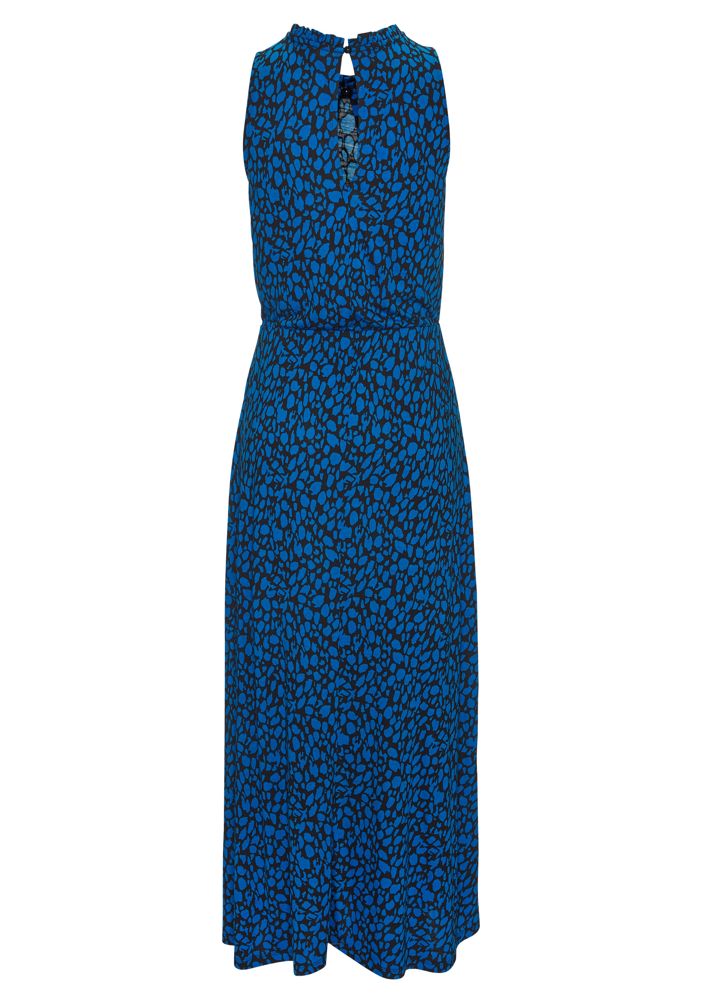 LASCANA Jerseykleid in Maxilänge mit zeitlosem Alloverdruck
