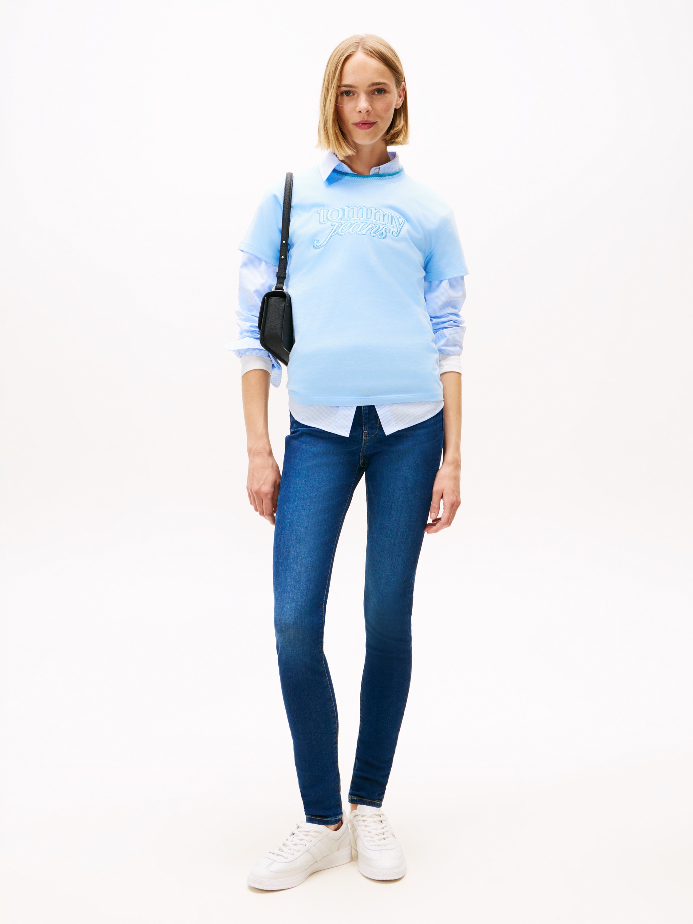 Tommy Jeans Jeans skinny »Sylvia High Rise Skinny« avec badge logo