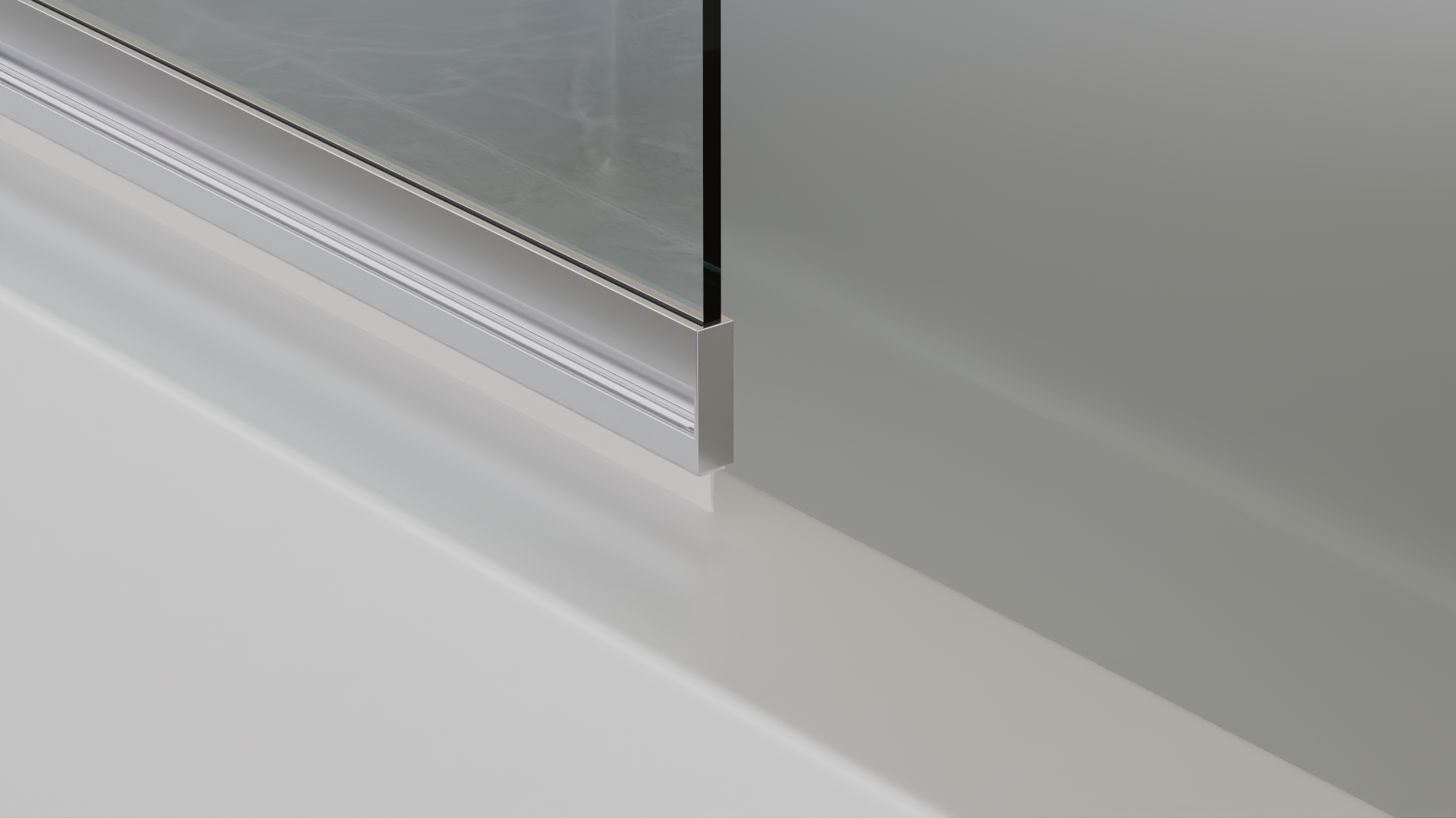welltime Badewannenaufsatz »Slider« 2 Stk. tlg. Duschwand zum Zusammenschieben UND an die Wand klappen!