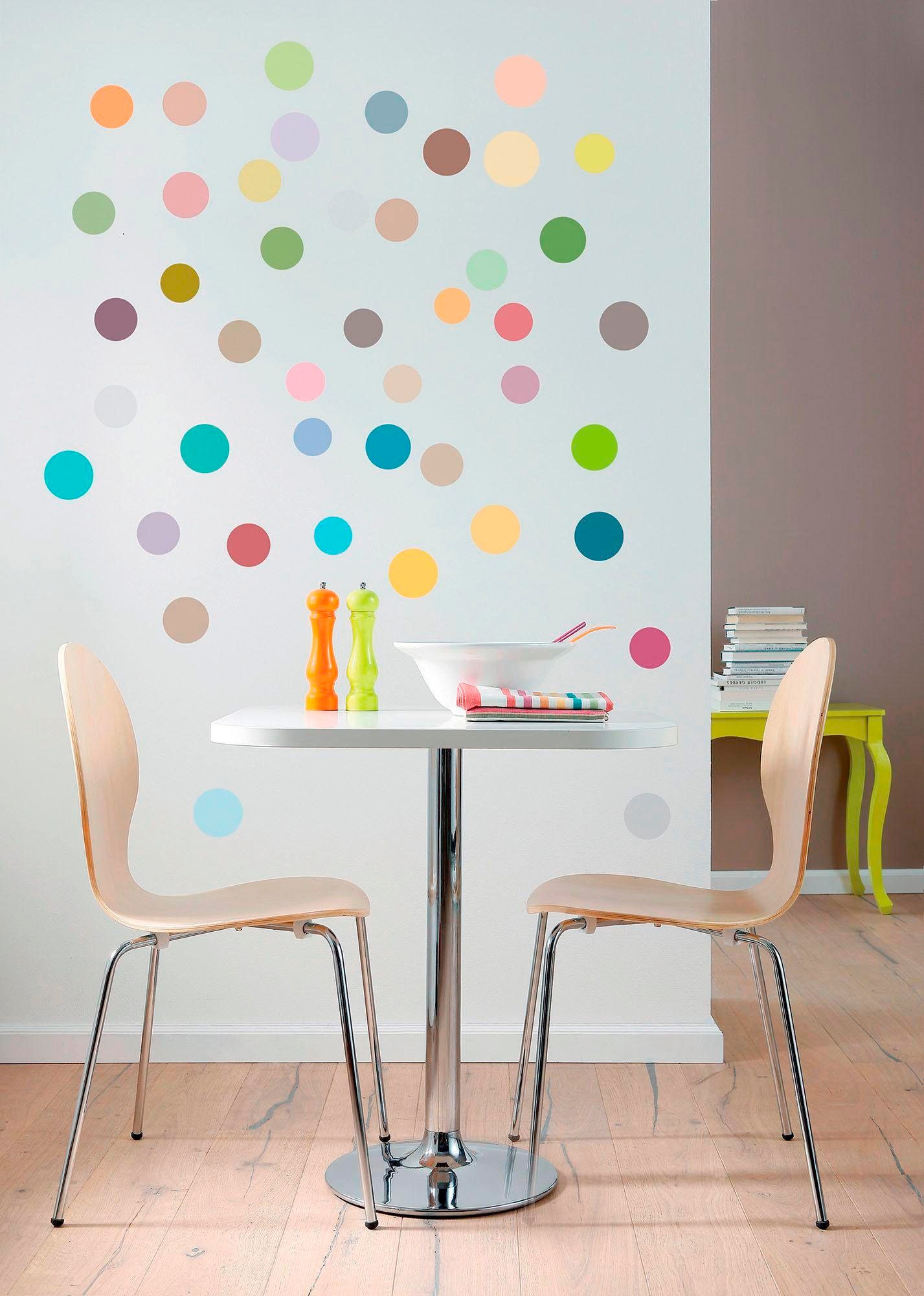 Komar Autocollant mural »Dots - Grösse 50 x 70 cm« selbstklebend, Wandsticker