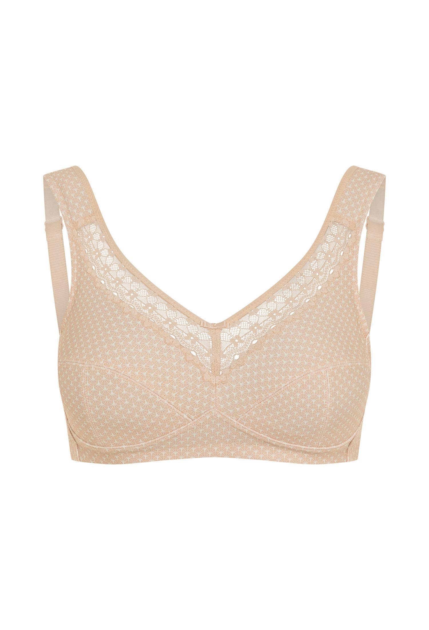 Susa Bügelloser BH »Print« mit Spitze