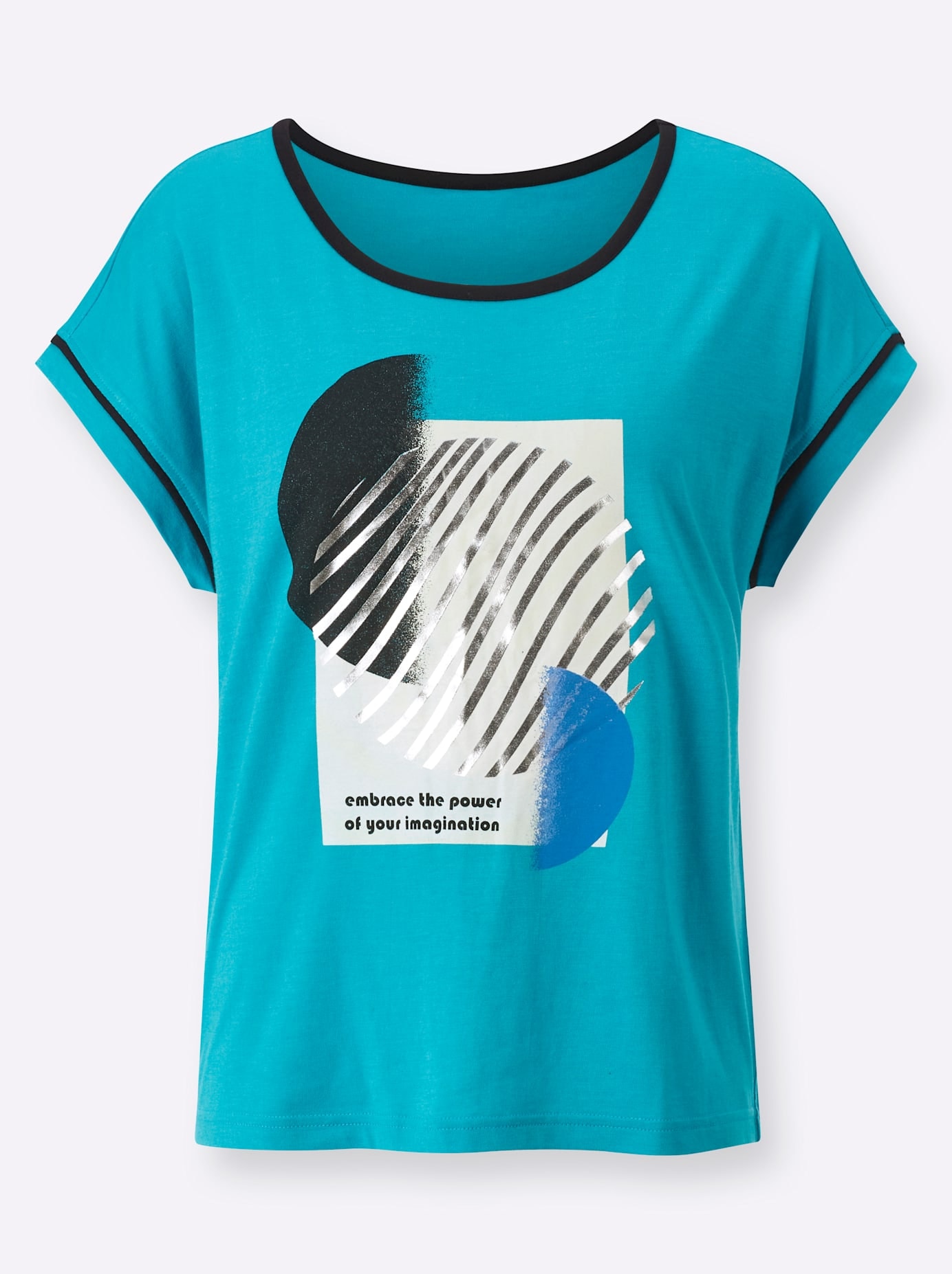 Inspirationen T-shirt à manches courtes »Rundhals-Shirt« 1 cuis
