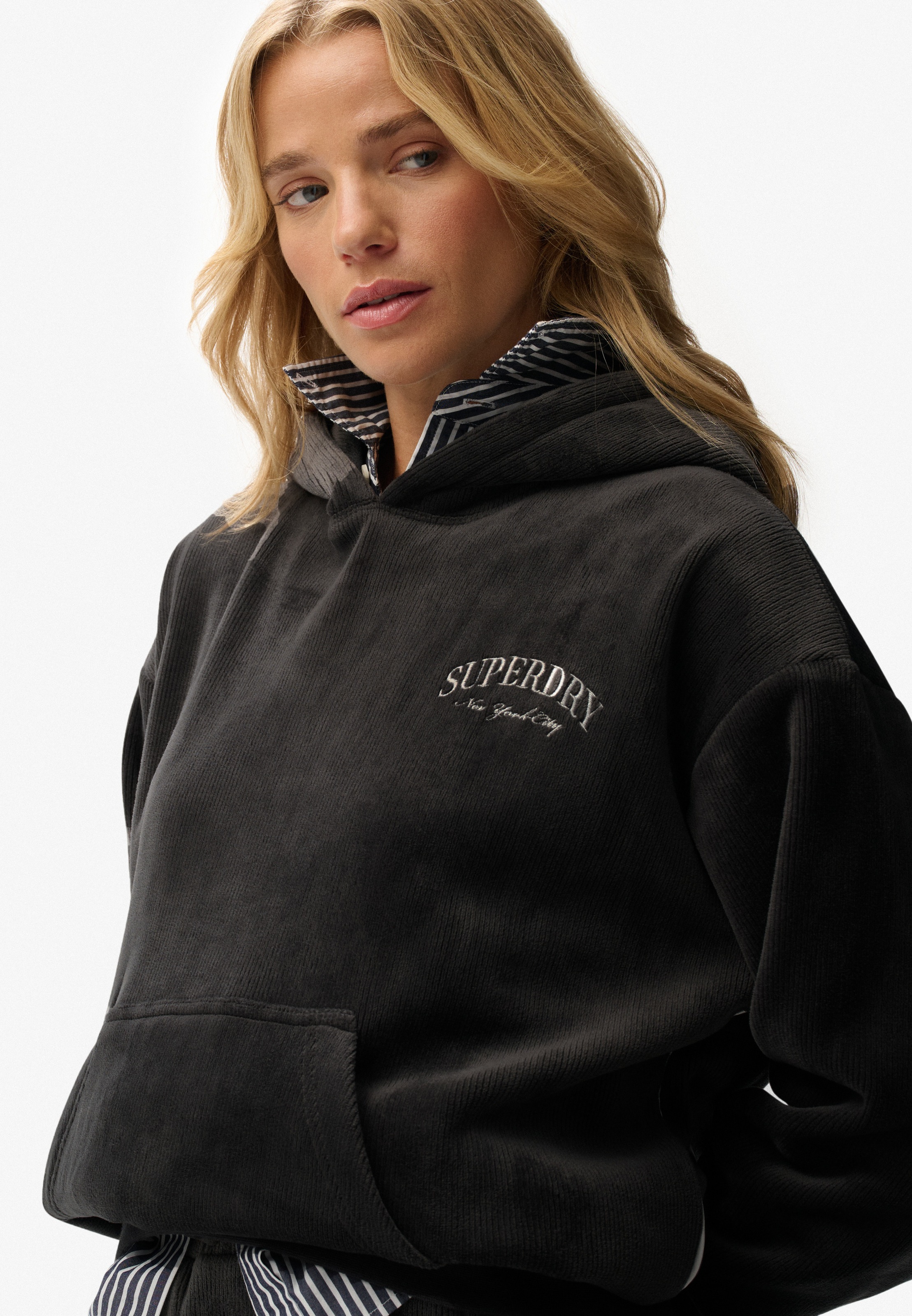 Superdry Kapuzensweatshirt »COUNTRY CLUB VELOUR RELAX HOOD«