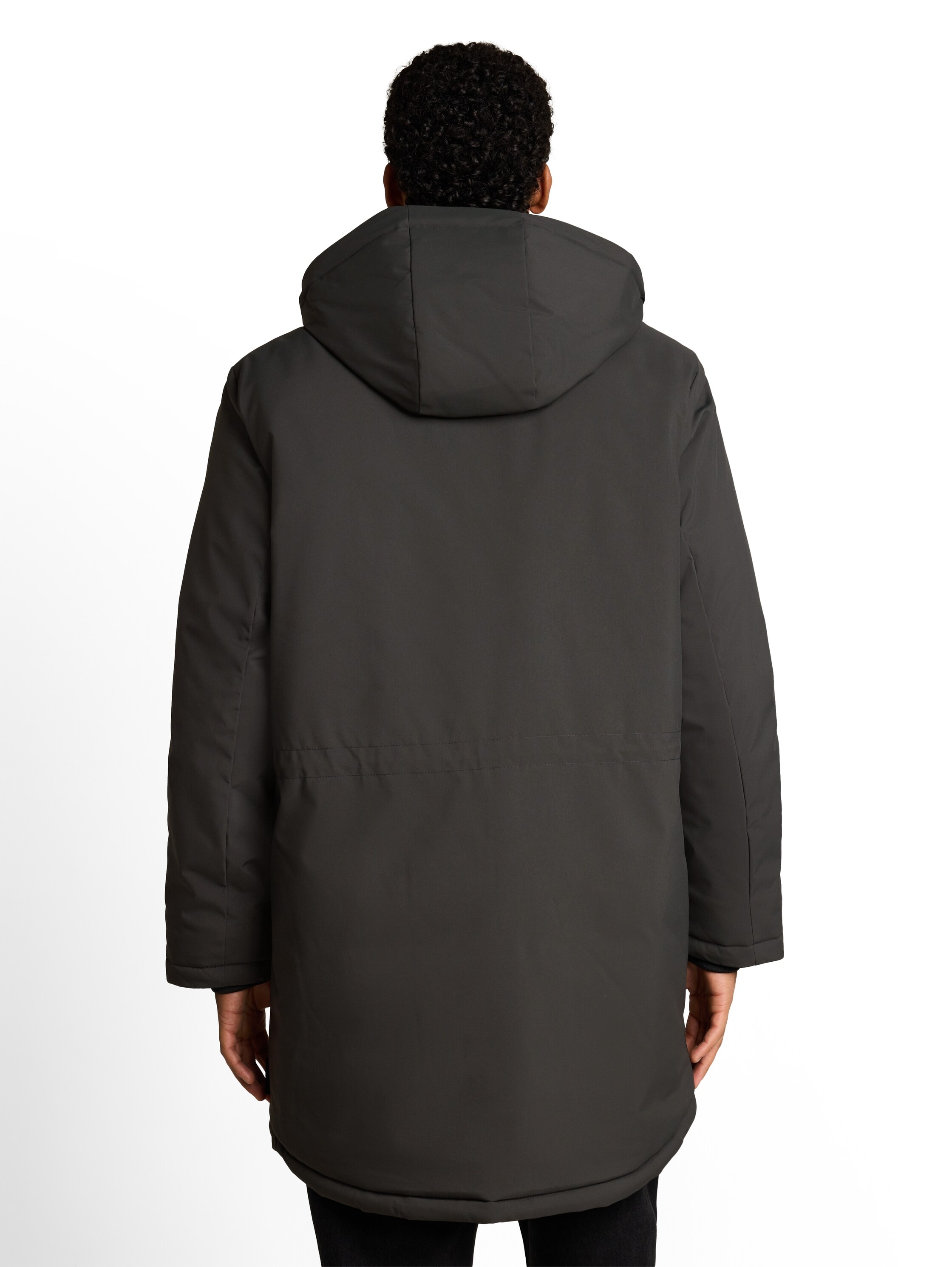 TOM TAILOR Denim Parka avec capuche avec capuche et fermeture éclair