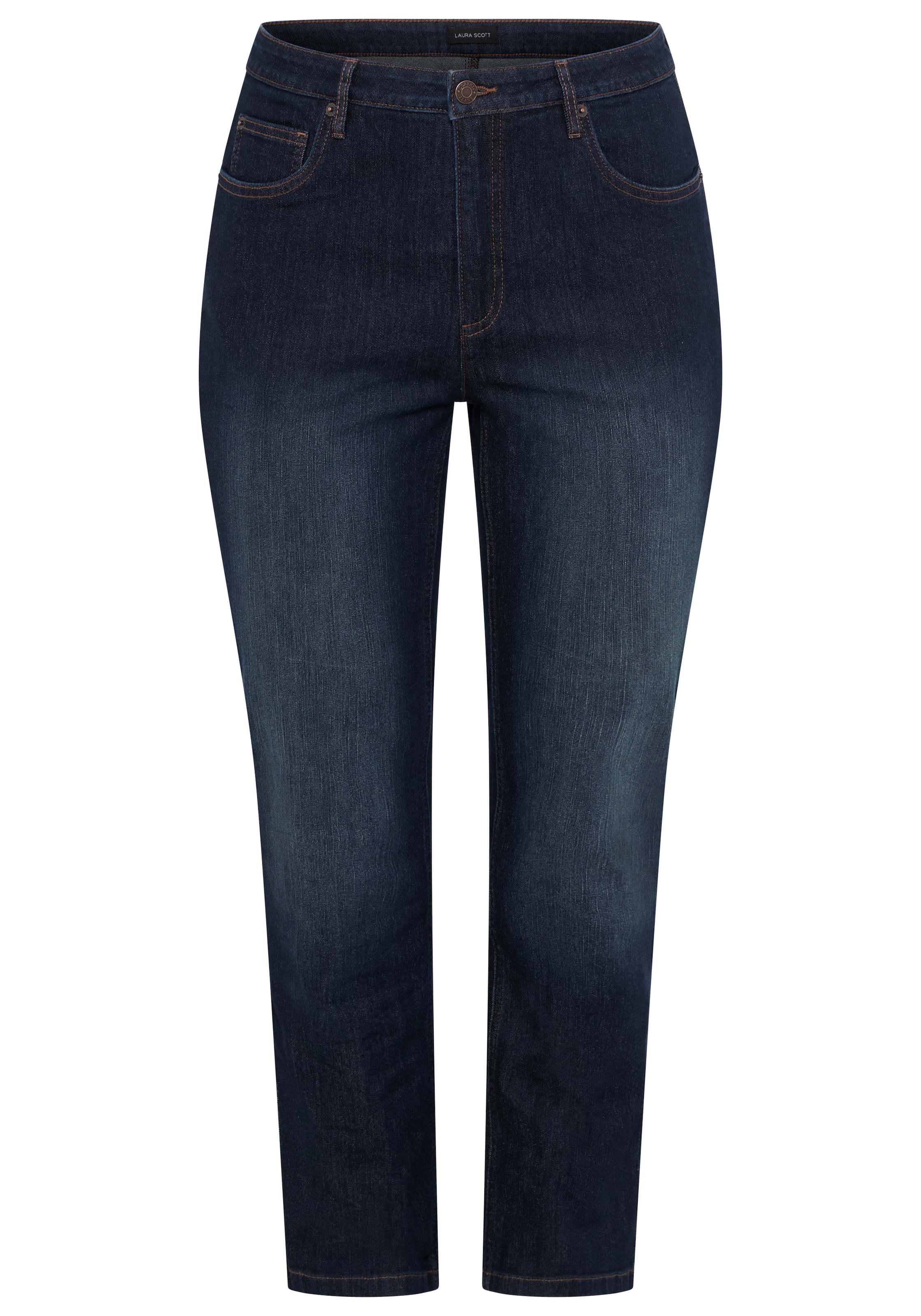 Laura Scott CURVE Jeans droit »Grosse Grössen« coupe droite, jambe droite, taille haute