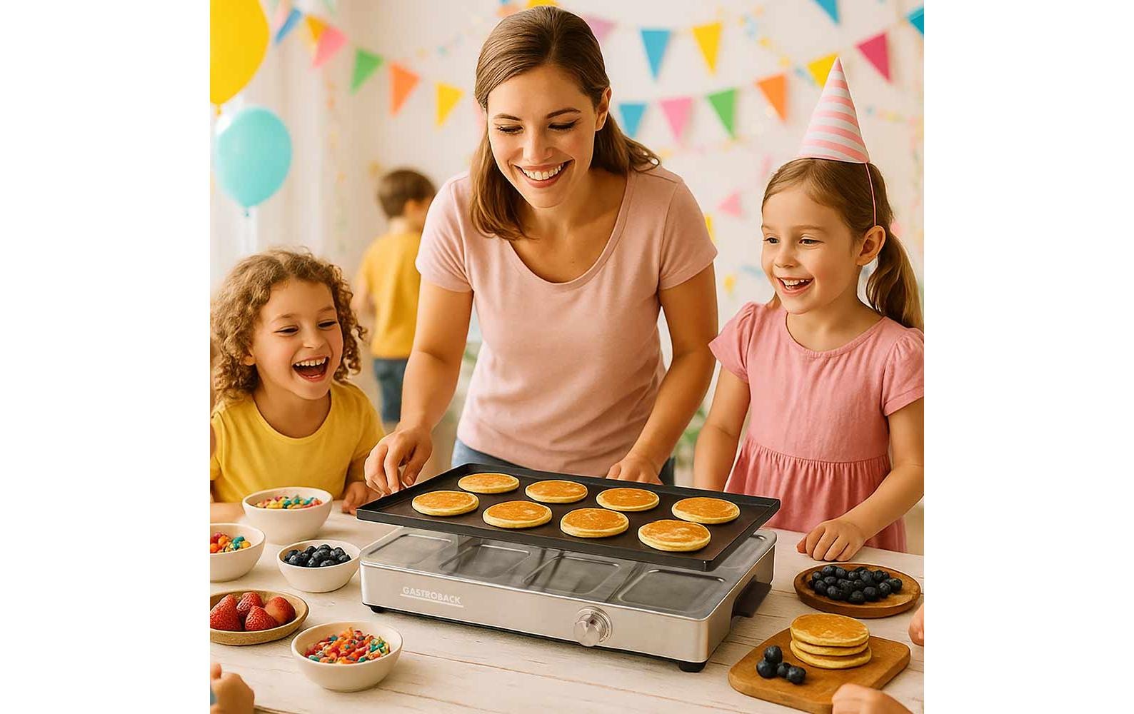 Gastroback Raclette »Grill & Pancake Station« 1.700 W