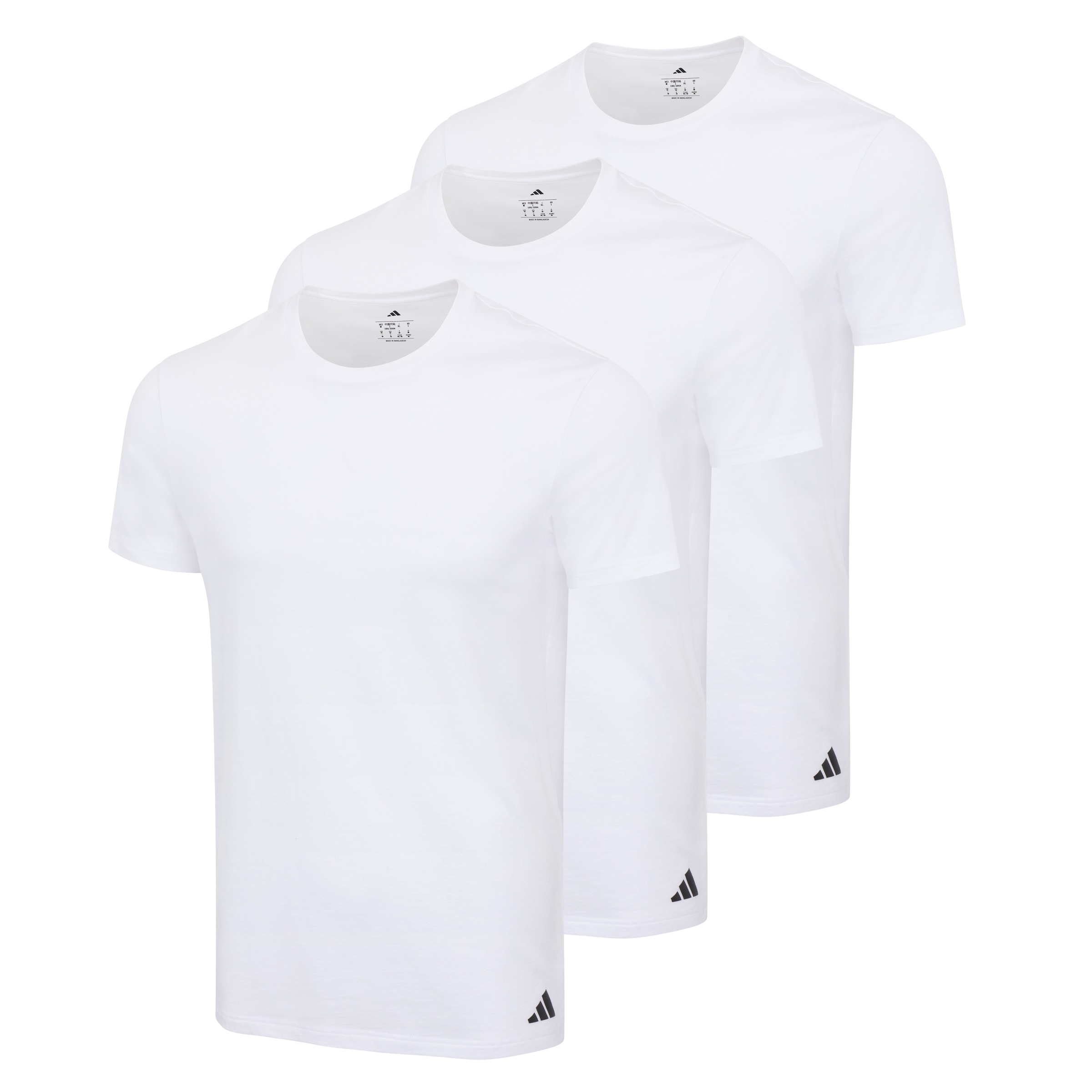 adidas Sportswear T-Shirt »Active Core Cotton« 3er Pack,  Lockere Passform, Rundhals-Ausschnitt, Kurzarm