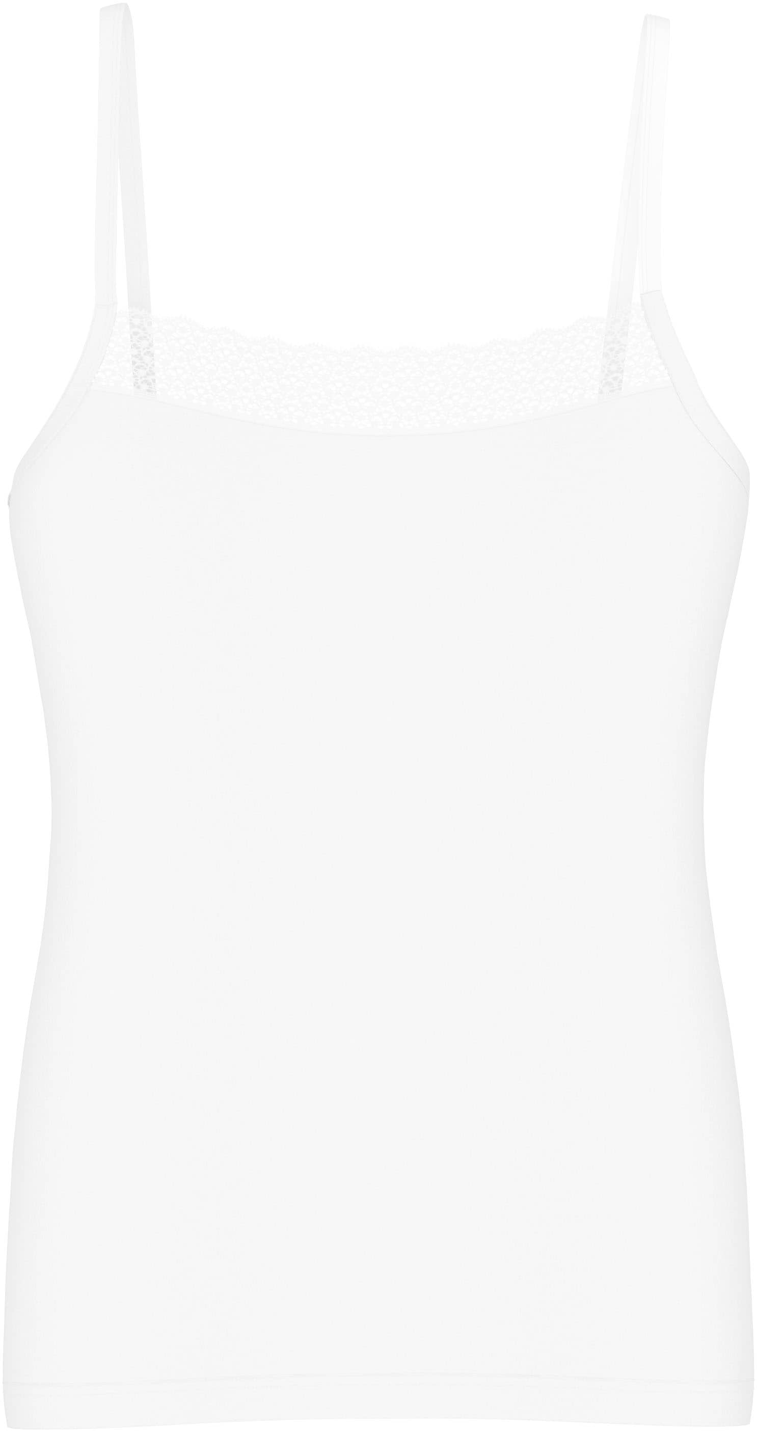 Triumph Spaghettitop »Feel of Modal« seidenweich, eckiger Ausschnitt, bequem, Spitzen-Details, elastisch