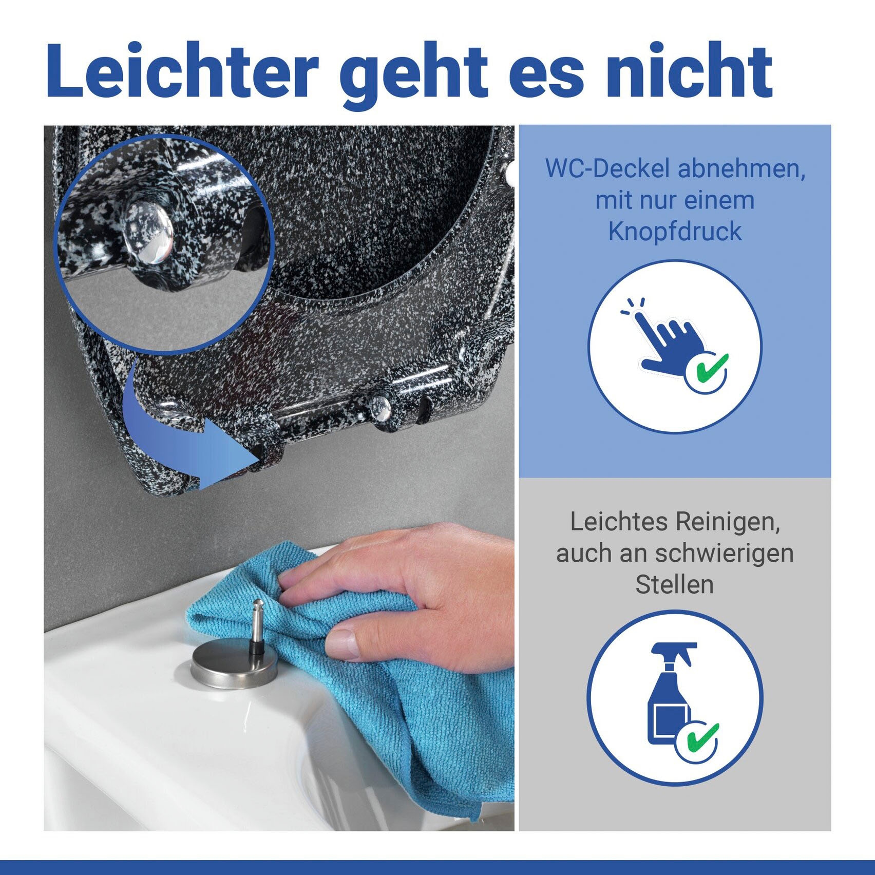 WENKO Siège de WC »Ottana«