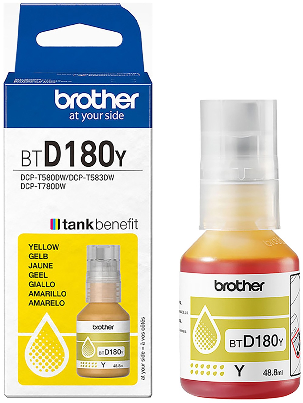 Brother Nachfülltinte »BTD180Y« für Brother