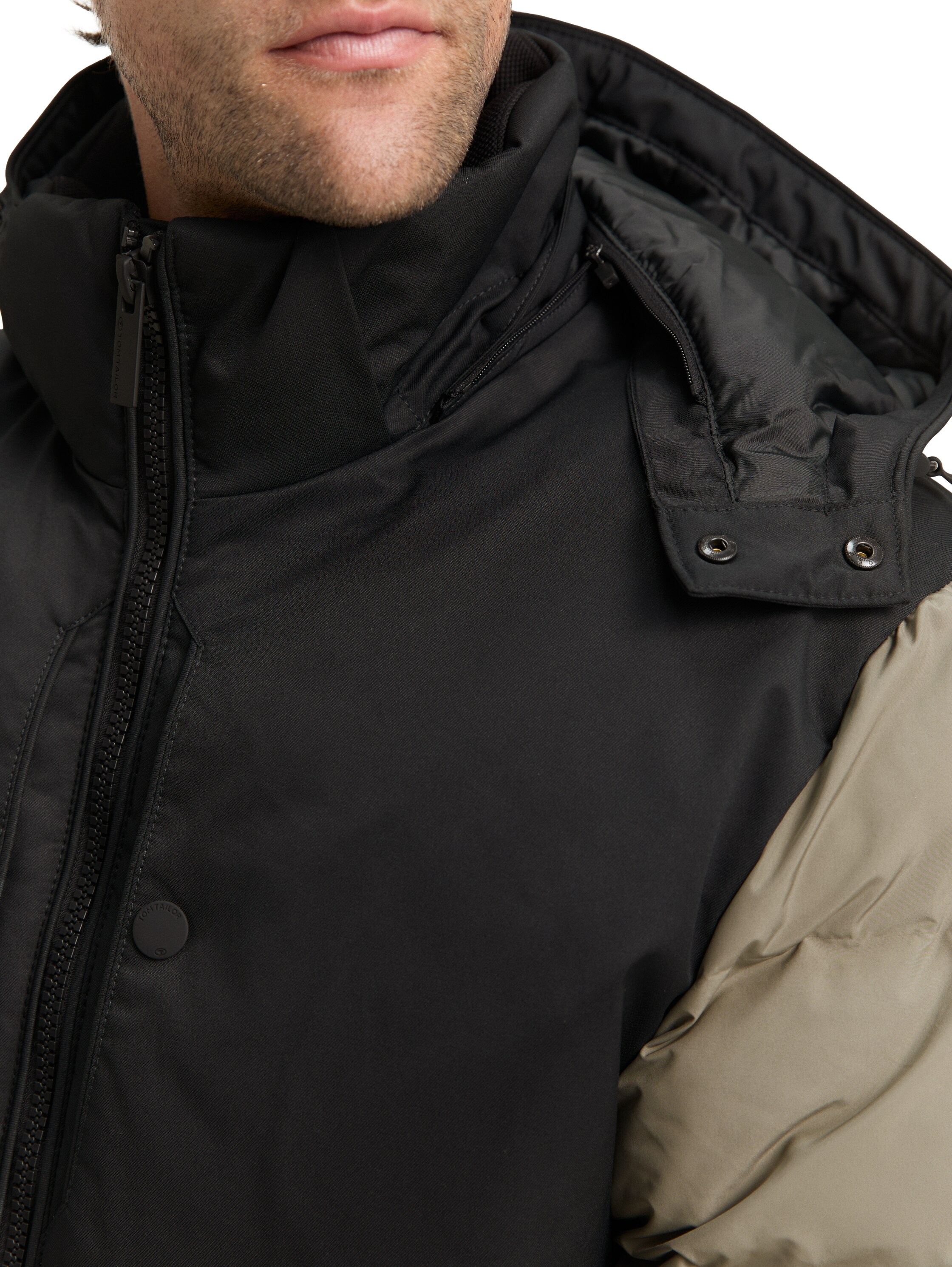 TOM TAILOR Veste matelassée mit Kapuze mit Kapuze