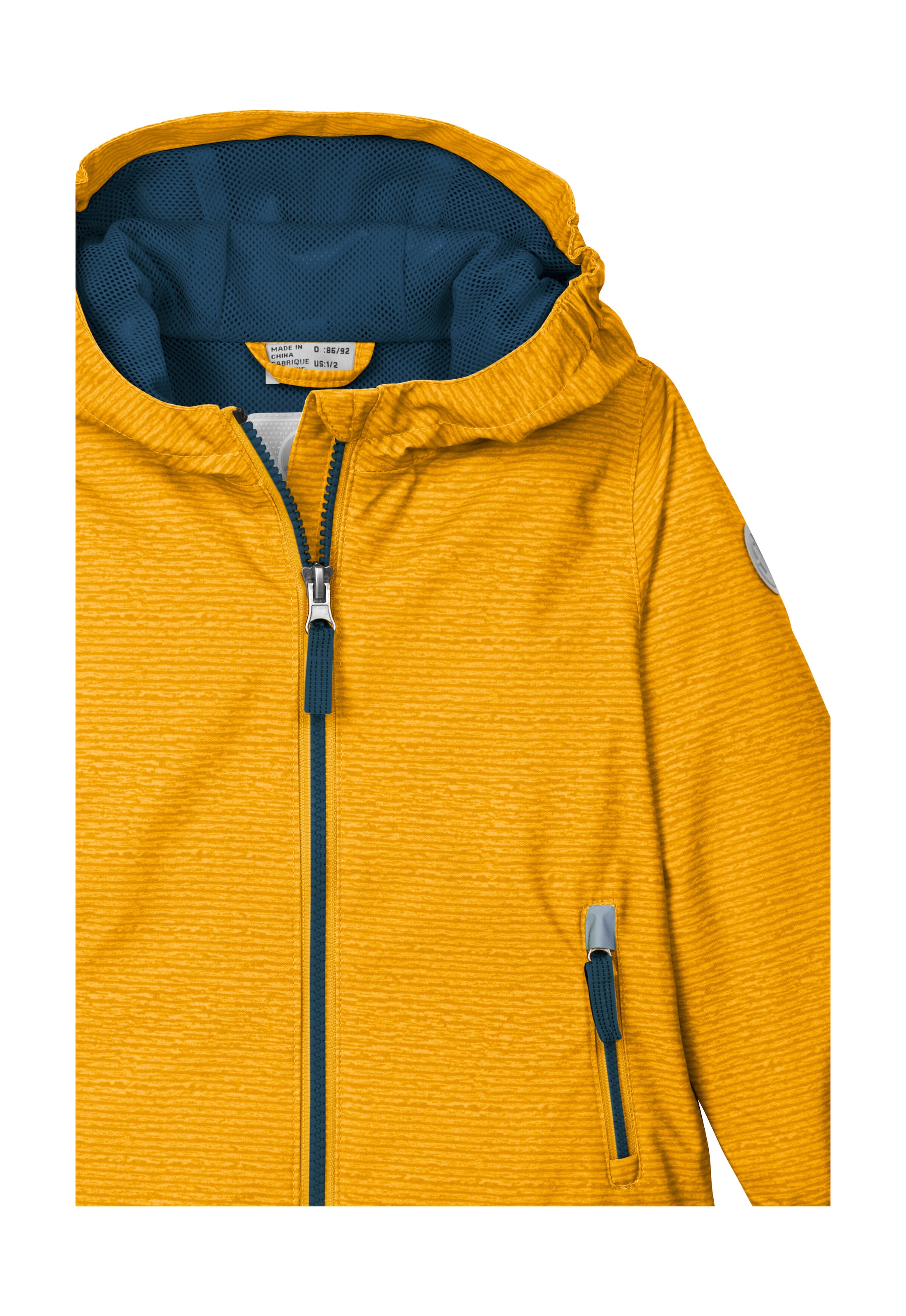 first instinct by killtec Veste fonctionnelle »FIOS 6 MNS JCKT« Wasser- und winddichte Kinderjacke, verlängerbare Ärmeln