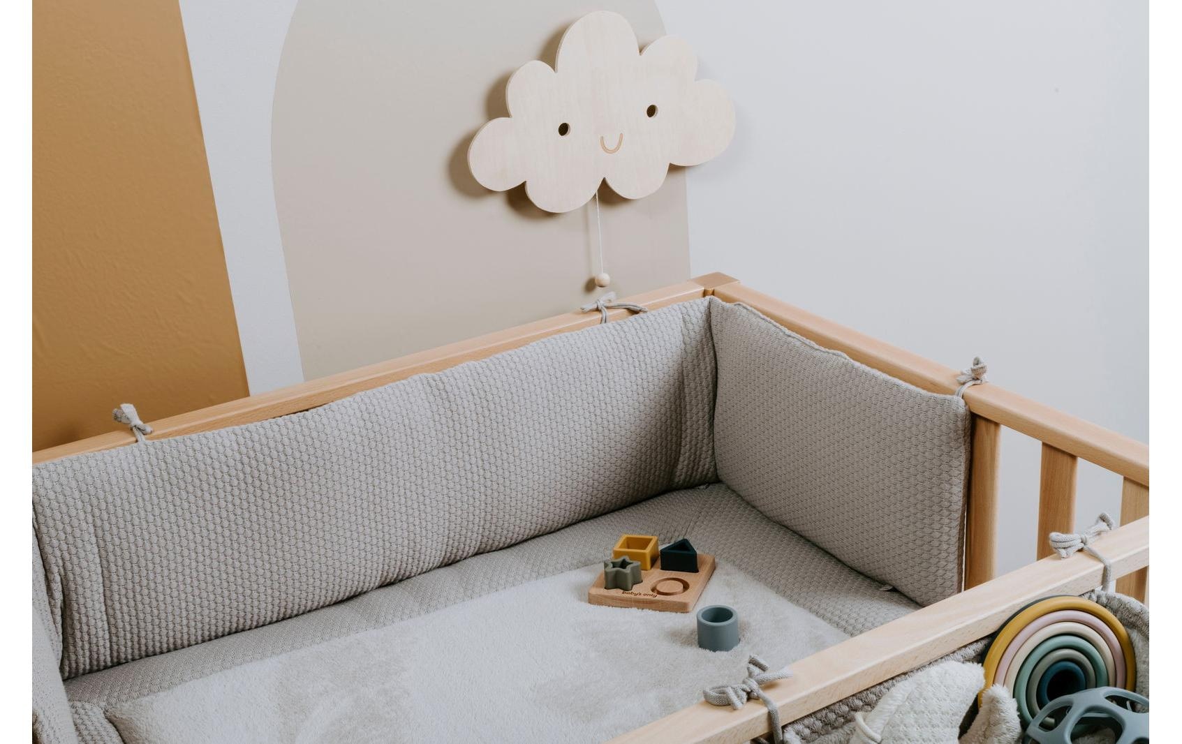   Tour de lit »baby's only Sky Warm Linen«