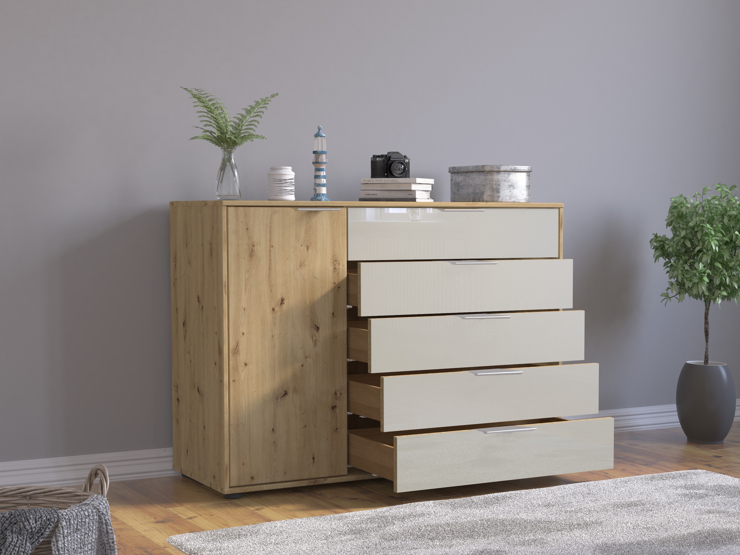 WIEMANN Commode combinée »Cordoba« vormontiert