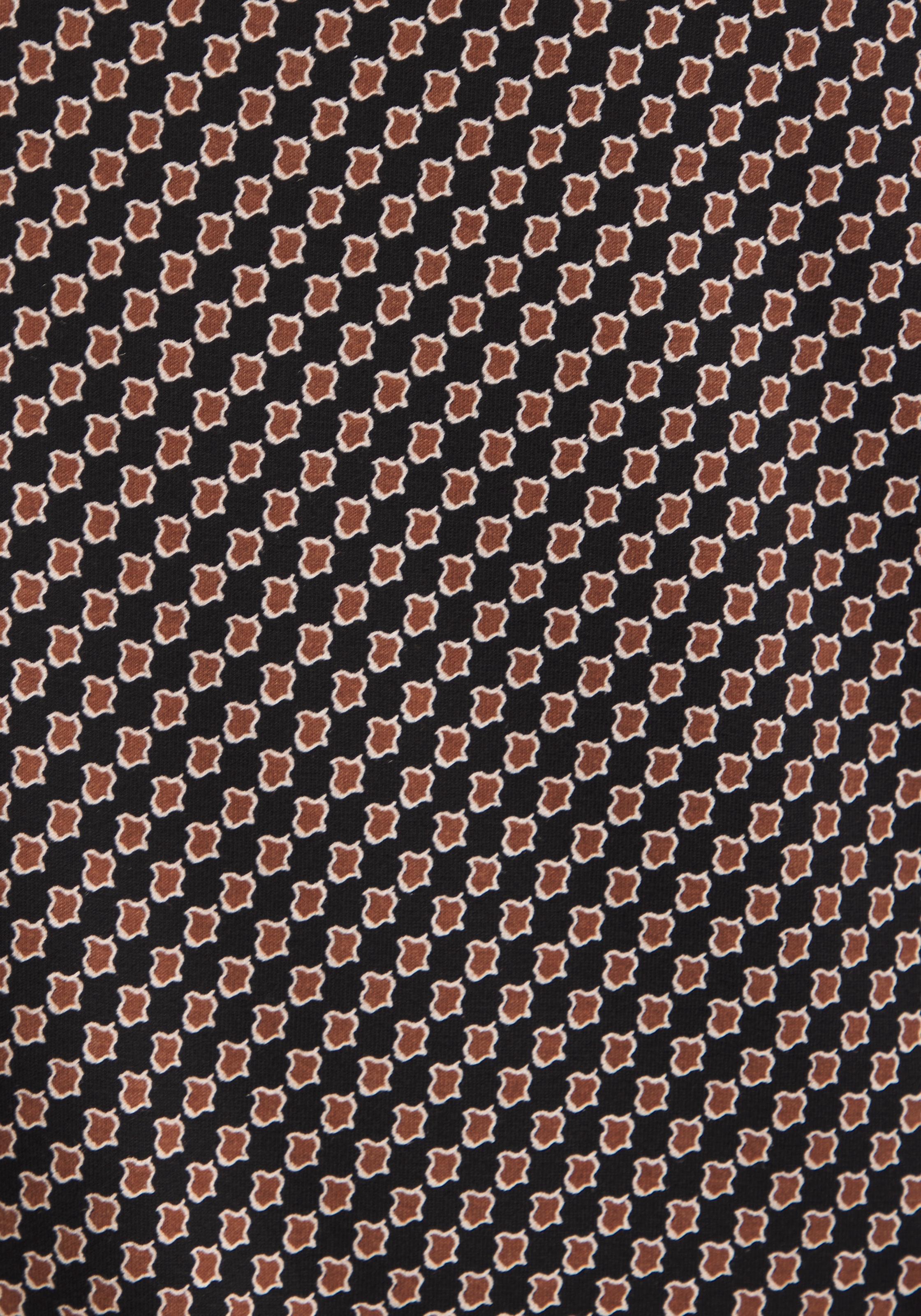 Vivance Rundhalsshirt »mit goldfarbenem Zierknopf am Ausschnitt« 2er-Pack,  aus weichem Viskose-Stretch