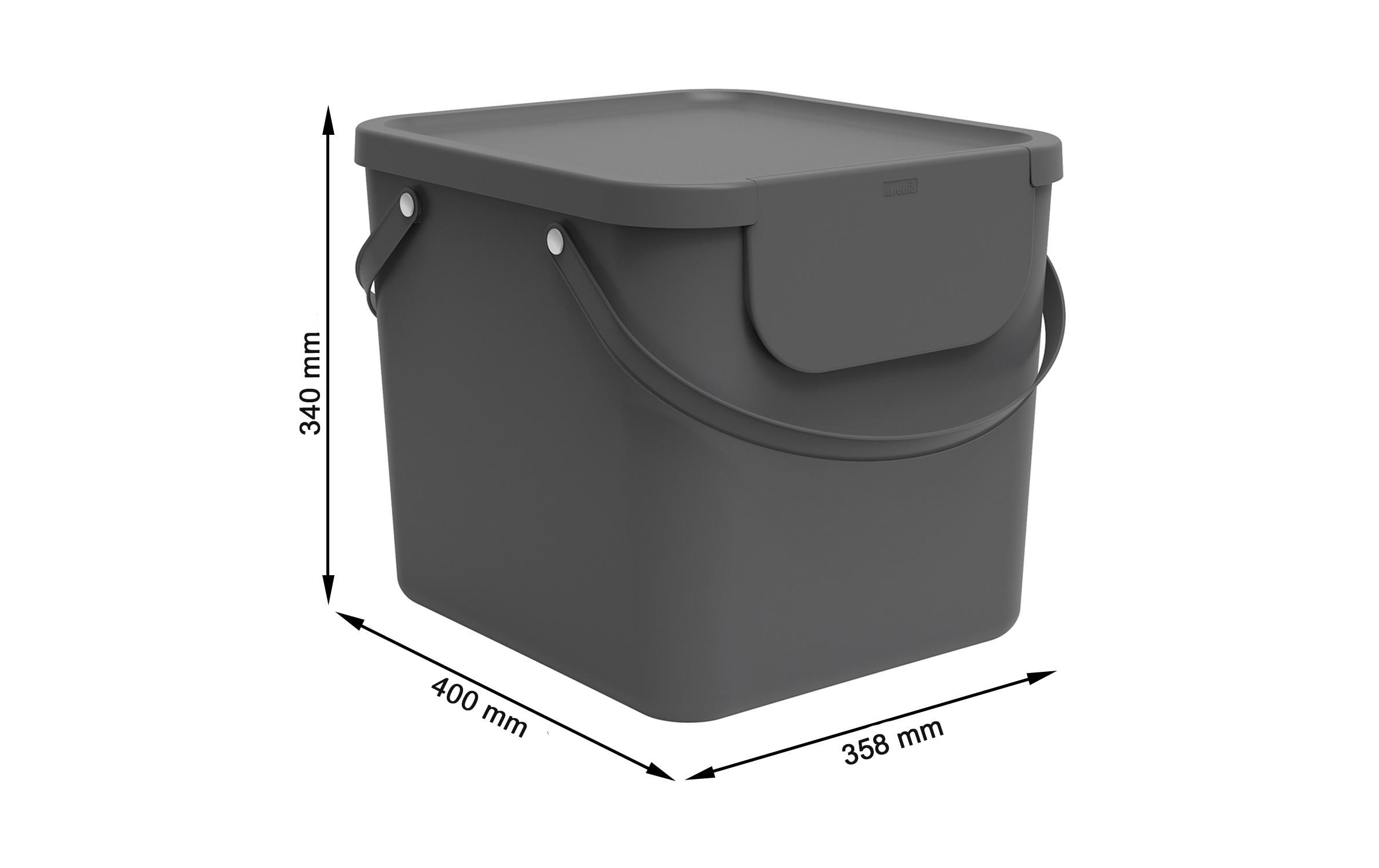 ROTHO Biomülleimer »40L Albula« 1 Behälter