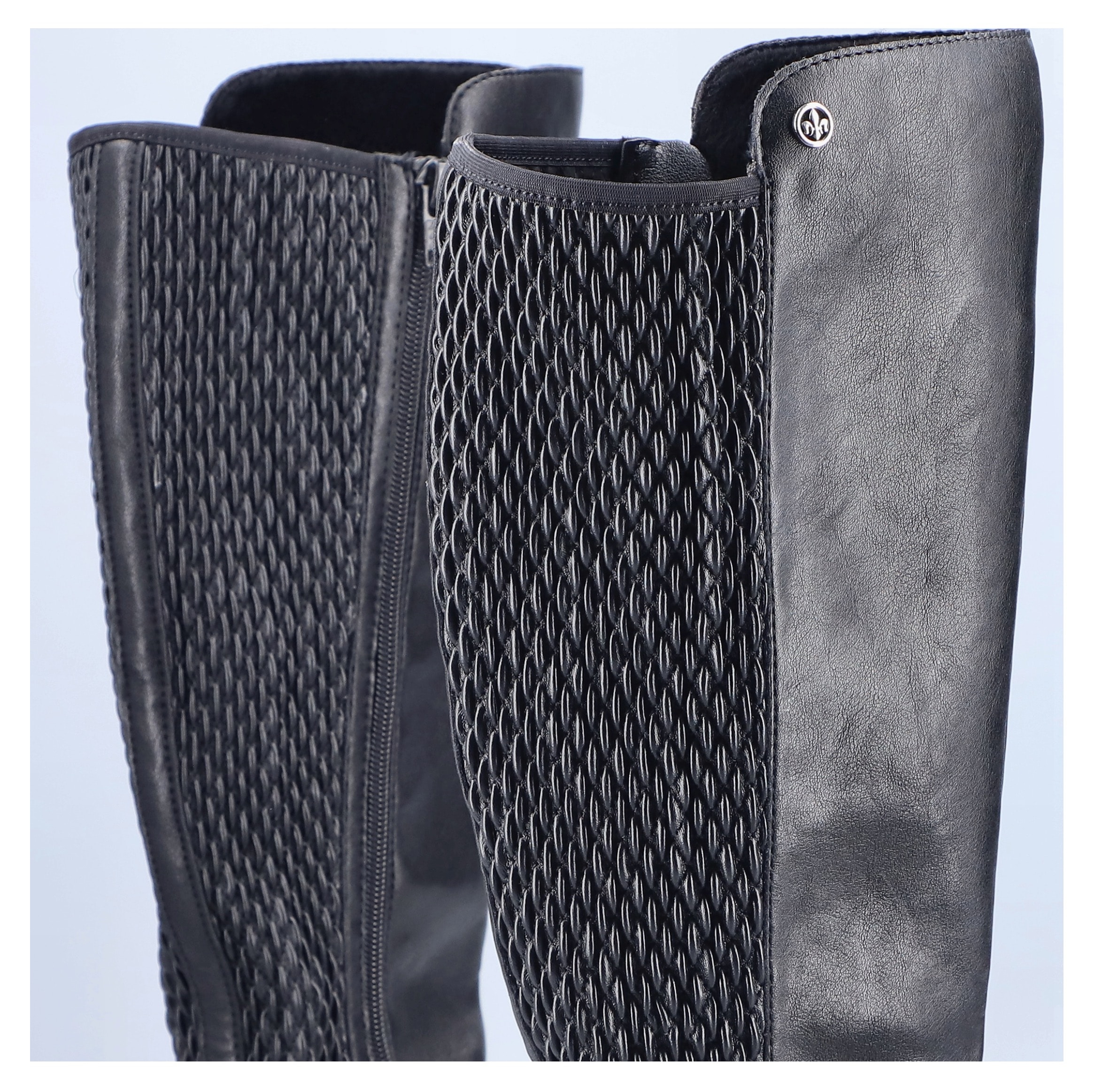 Rieker Bottes  Langschaftstiefel, Stretchstiefel mit herausnehmbarer Innensohle