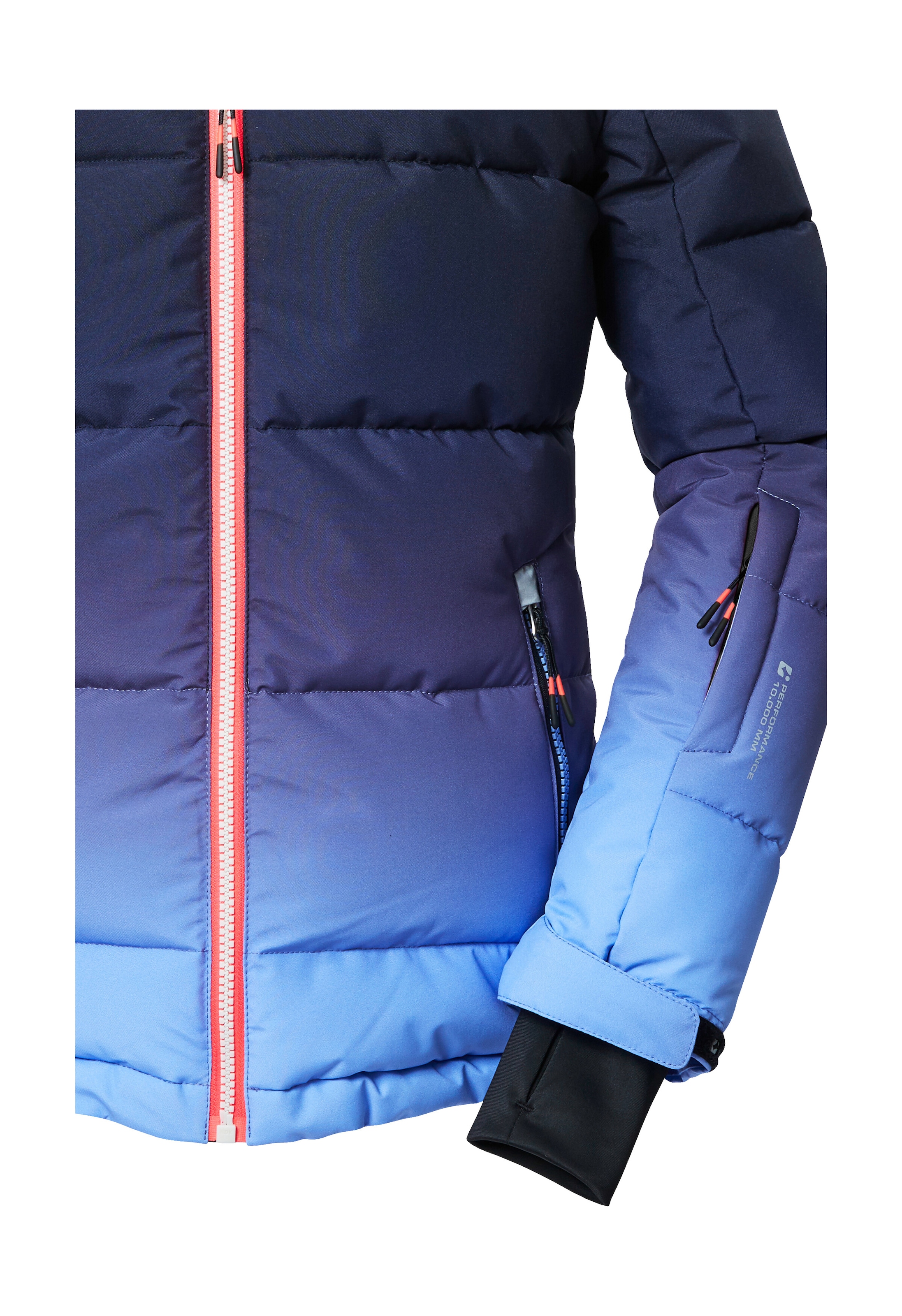 Killtec Veste de ski »KSW 330 GRLS SKI QLTD JCKT« Wasserabweisende Winterjacke, atmungsaktiv, verstellbare Kapuze