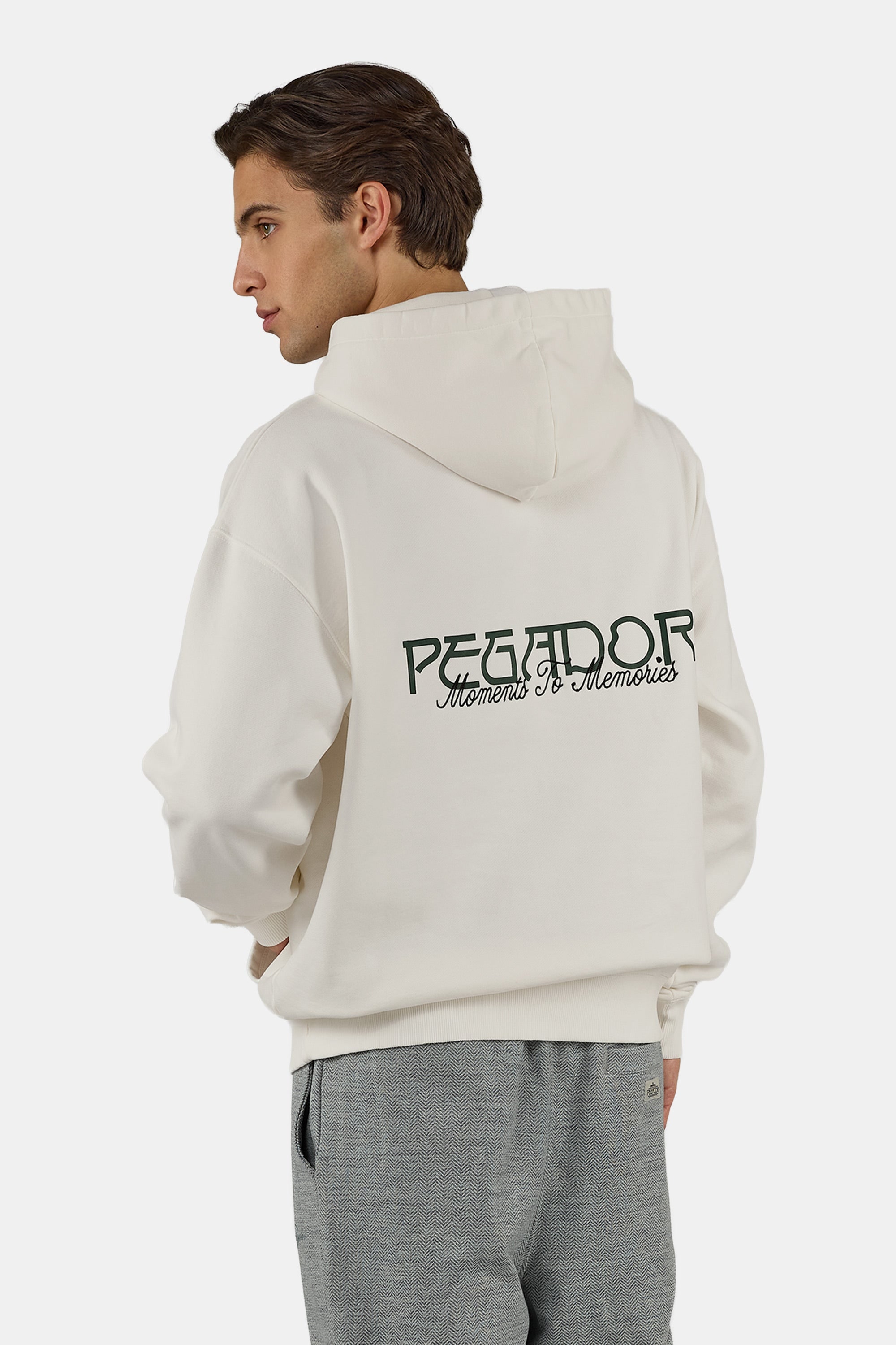 PEGADOR Sweat à capuche »Zernez Oversized Hoodie«, mélange de coton, oversize
