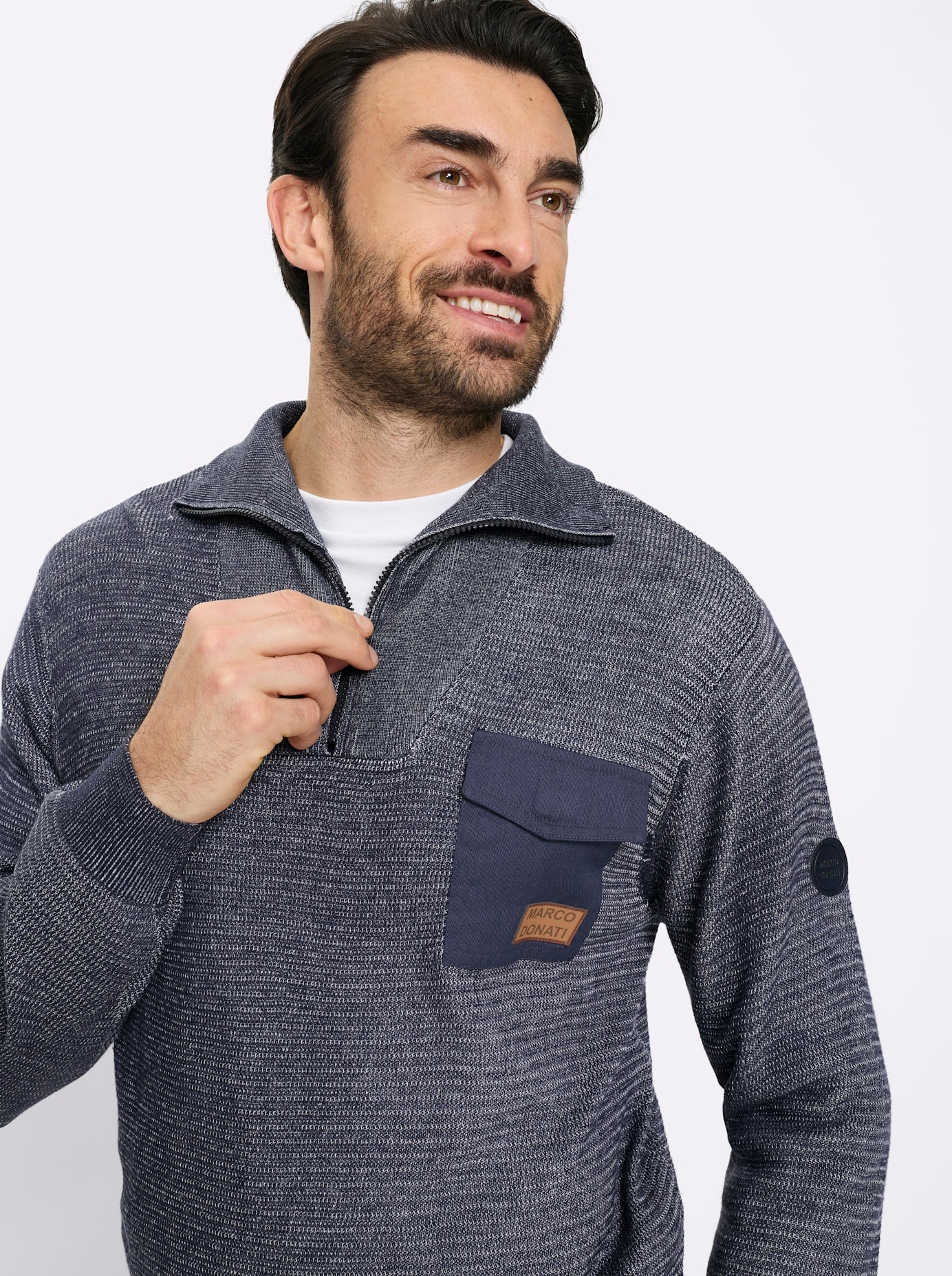 Marco Donati Pull à col montant »Pullover«