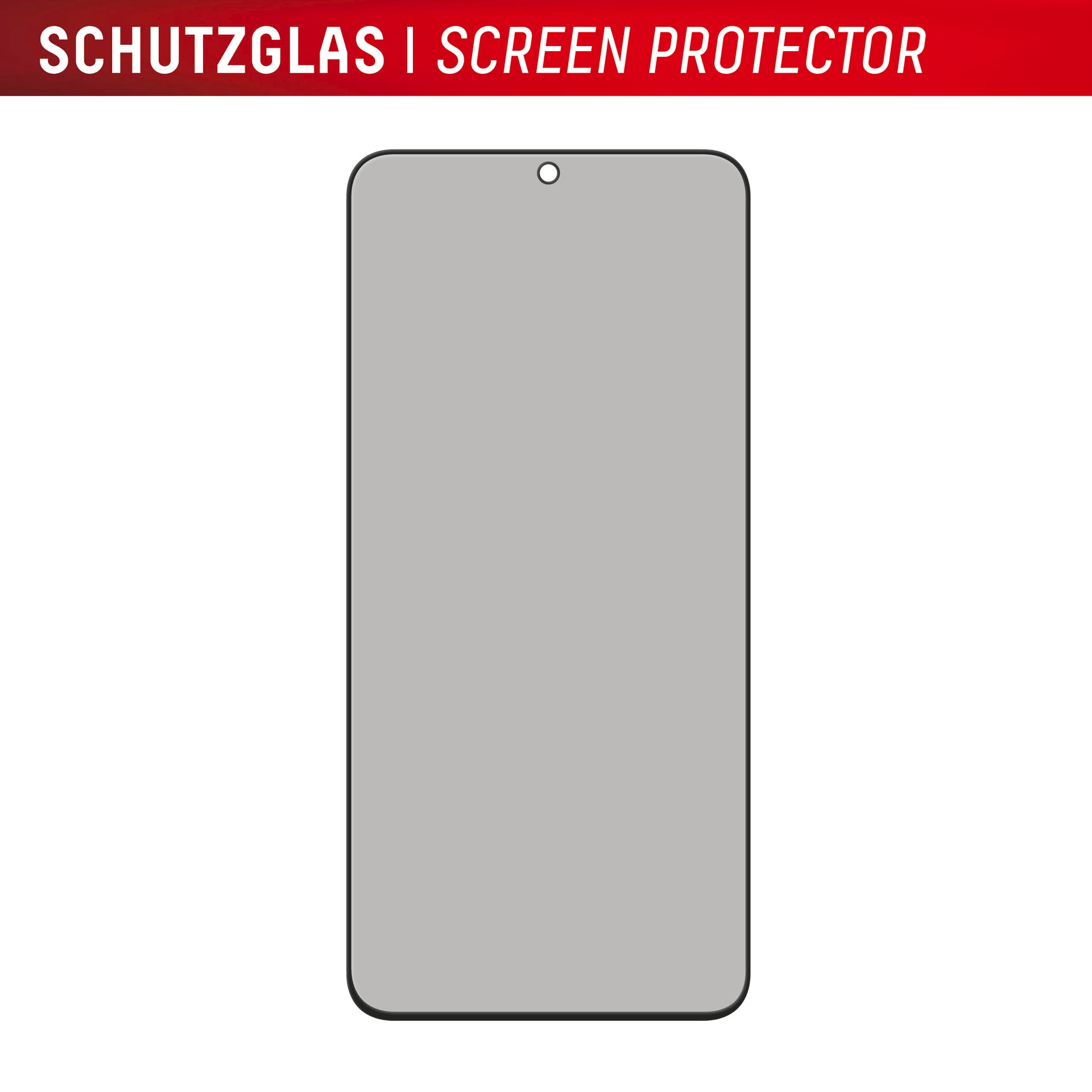 Displex Displayschutzglas »Privacy Glass Screen Protector« für Samsung Galaxy S24 FE;Samsung Galaxy S25 FE Blickschutzfolie, Schutzfolie, Bildschirmschutz, kratz- & stossfest
