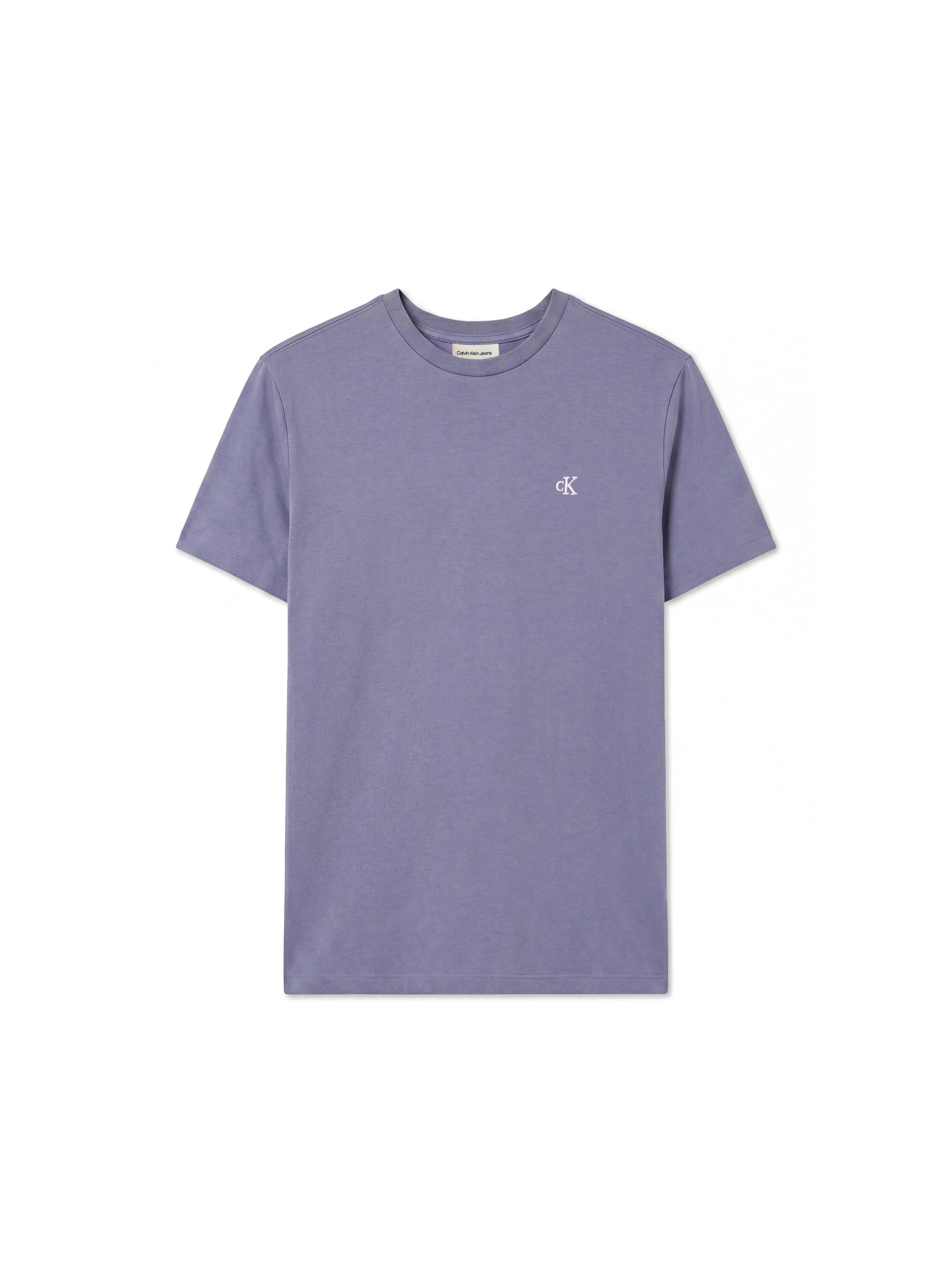 Calvin Klein T-shirt »CLASSIC MONOGRAM TEE« Coupe régulière avec col rond